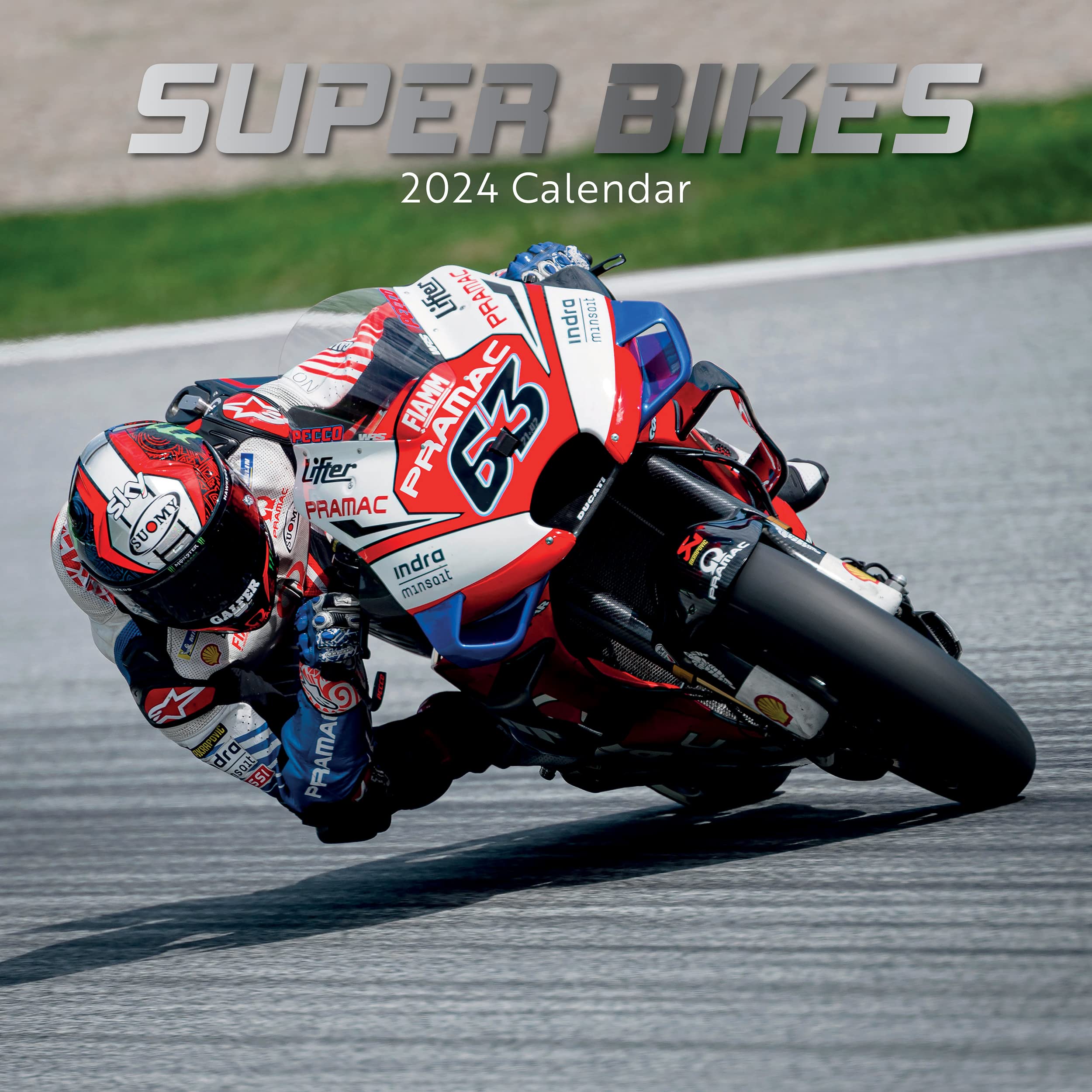 Superbikes – Motorräder 2024 – 16-Monatskalender: Original The Gifted Stationery Co. Ltd (Wall-Kalender) Calendars