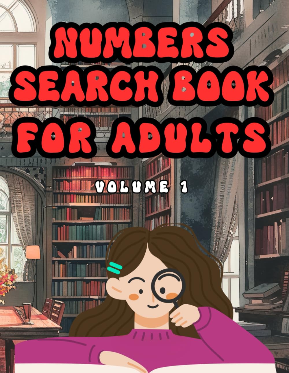 Product Image: NUMBERS SEARCH BOOK FOR ADULTS volume 1