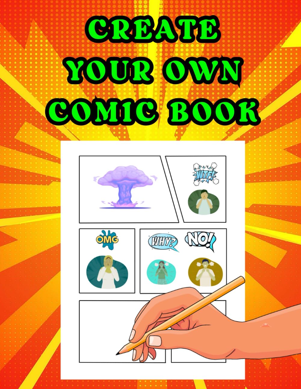 CREATE YOUR OWN COMIC BOOK Manga