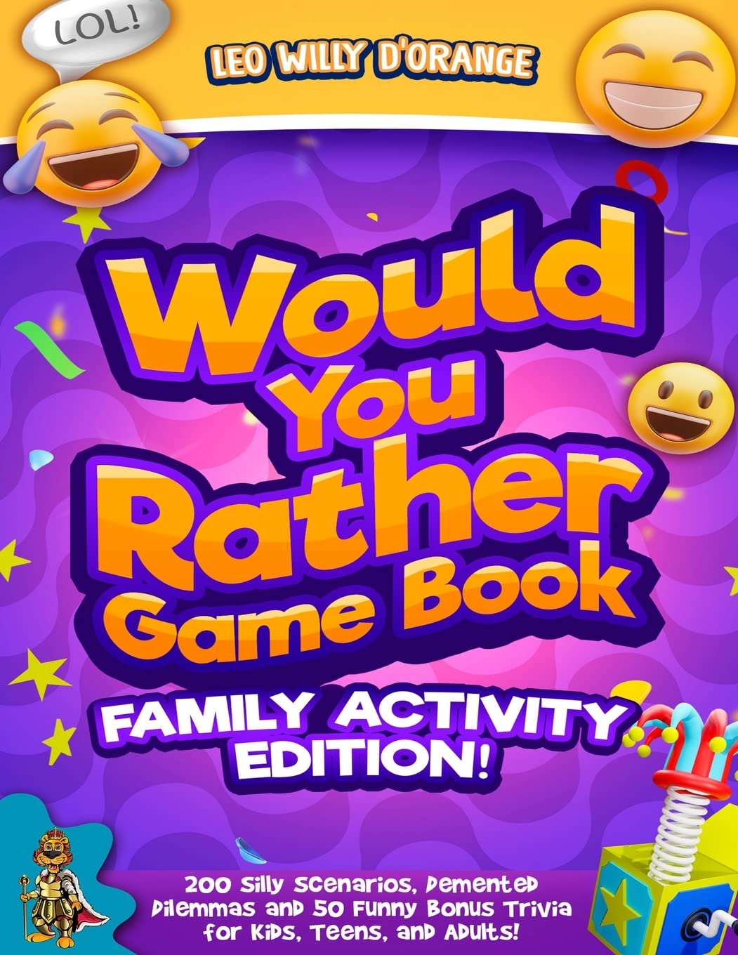 Would You Rather Game Book | Family Activity Edition! Leisure & Fun