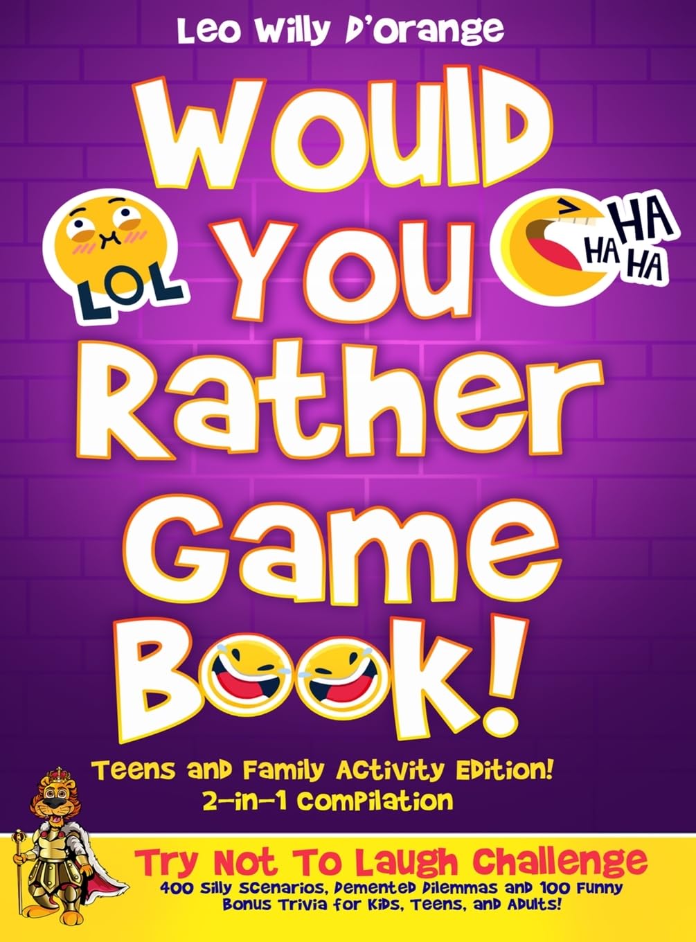 Would You Rather Game Book | Teens & Family Activity Edition! Leisure & Fun