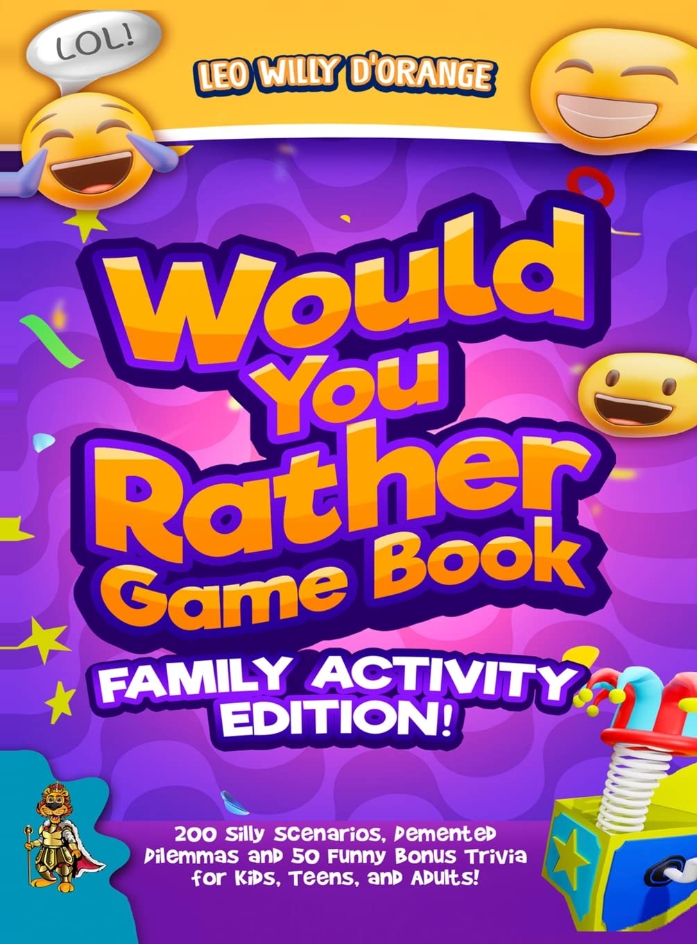 Would You Rather Game Book | Family Activity Edition! Leisure & Fun