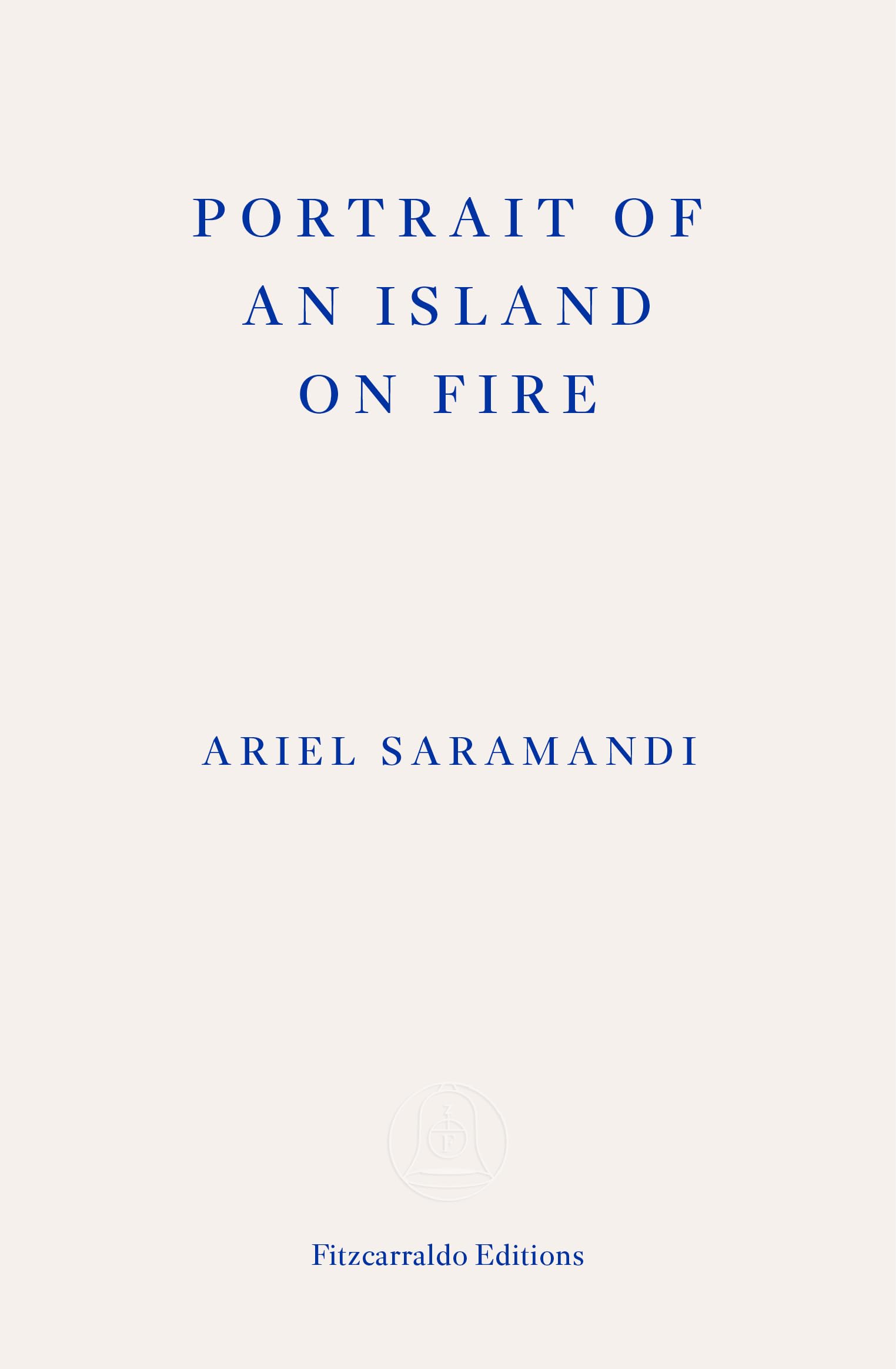 Portrait of an Island on Fire Contemporary literature