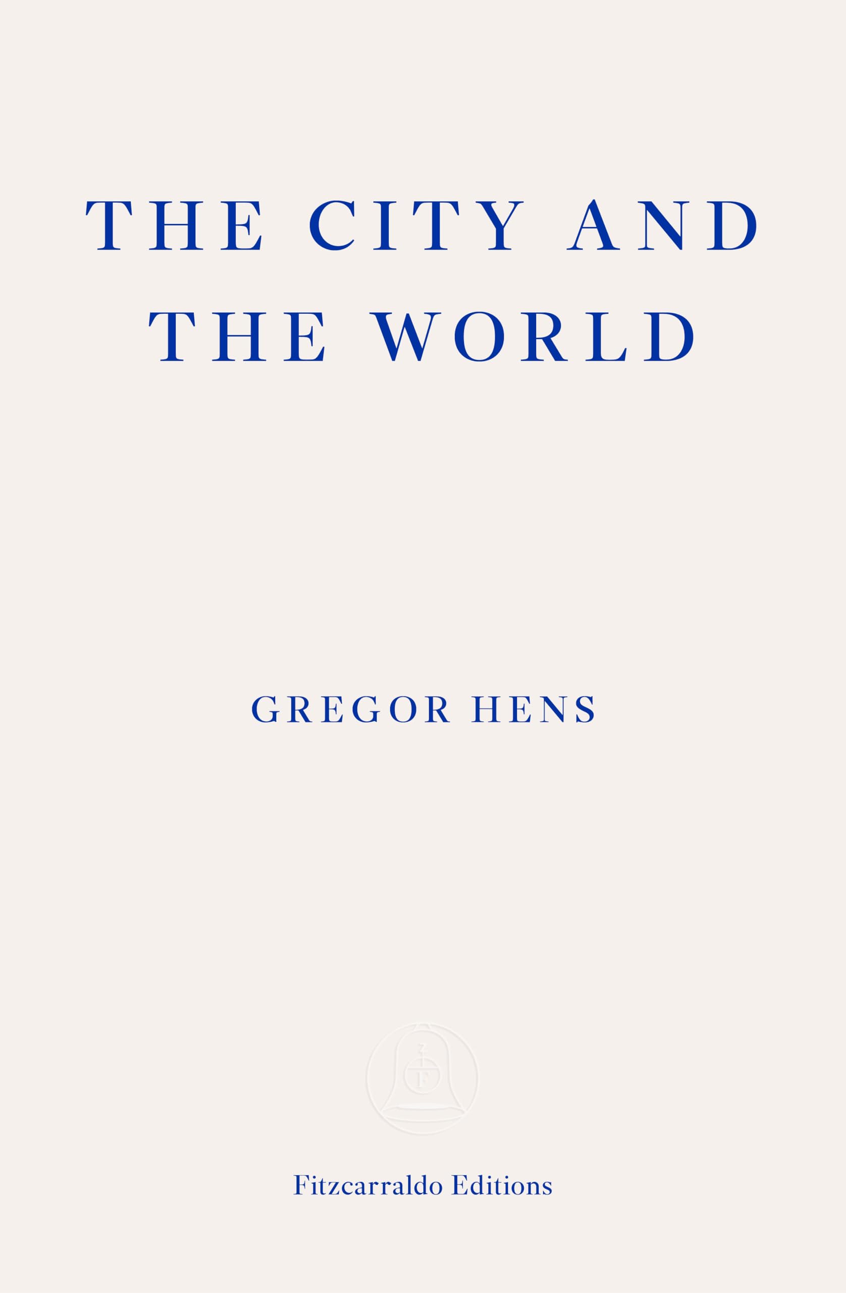 The City and the World Contemporary literature