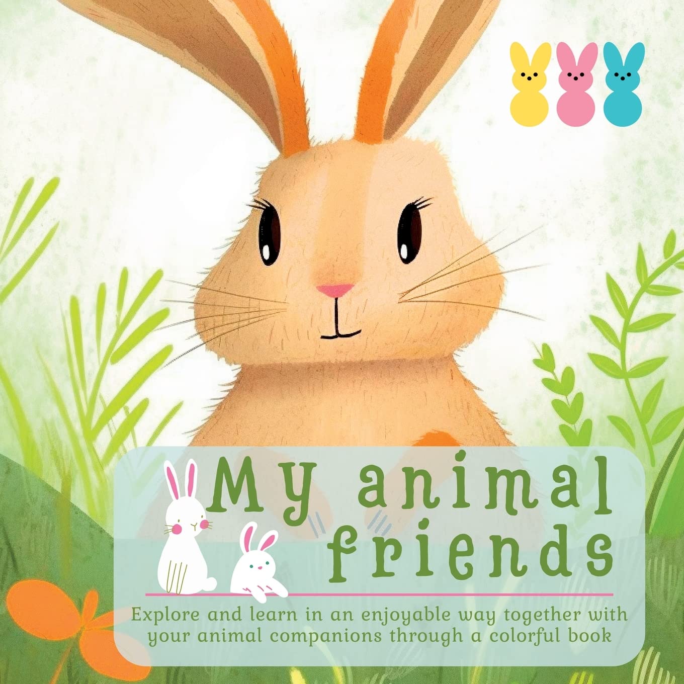 My Animal Friends: Explore and Learn in an Enjoyable Way Together With Your Animal Companions Through a Colorful Book Non-fiction