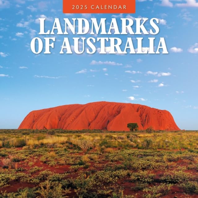 Landmarks of Australia 2025 Square Wall Calendar Leisure, Home & Garden