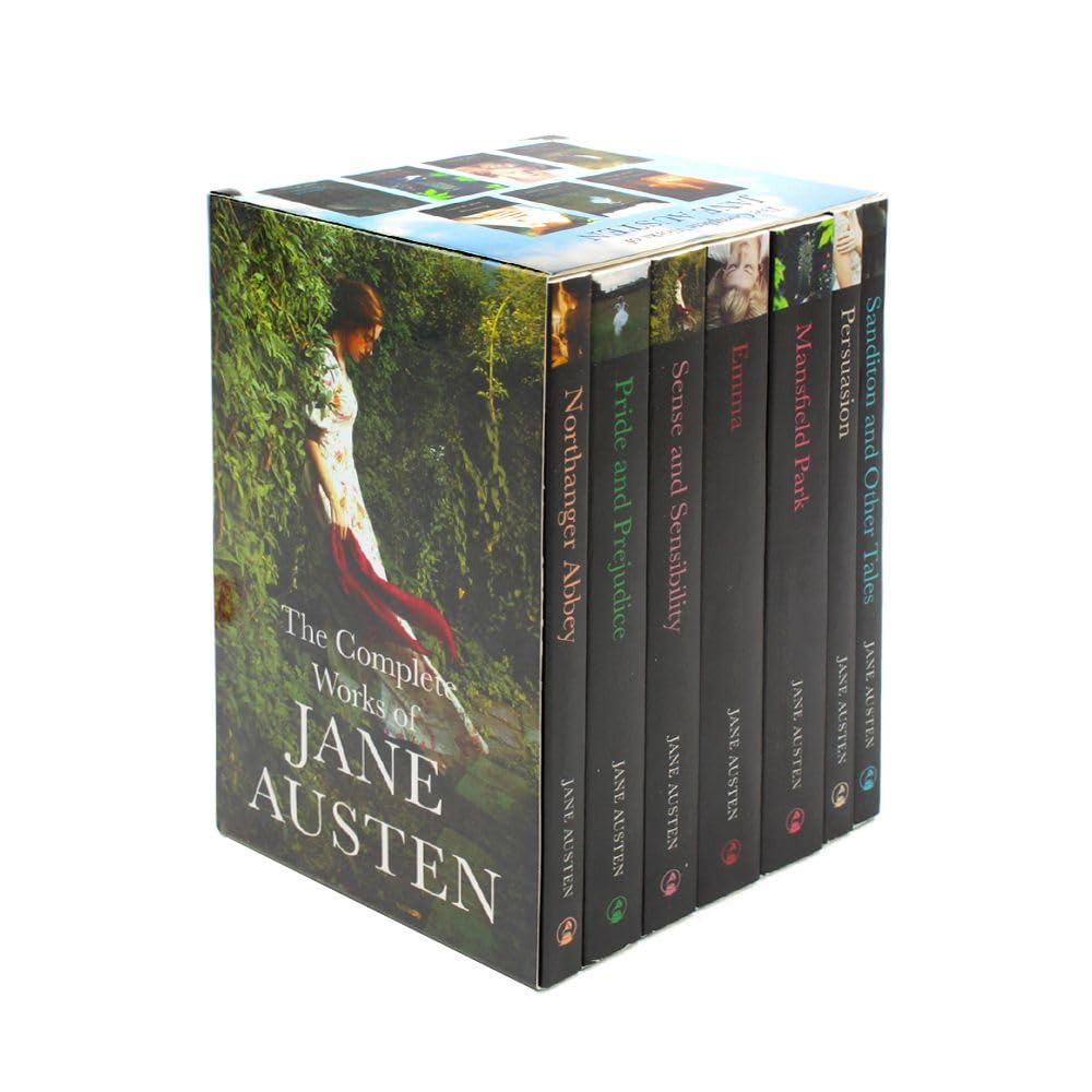 The Complete Works of Jane Austen Collection 7 books box set: (Sanditon and Other Tales, Sense and Sensibility, Pride and Prejudice, Persuasion, Emma & More) Classics