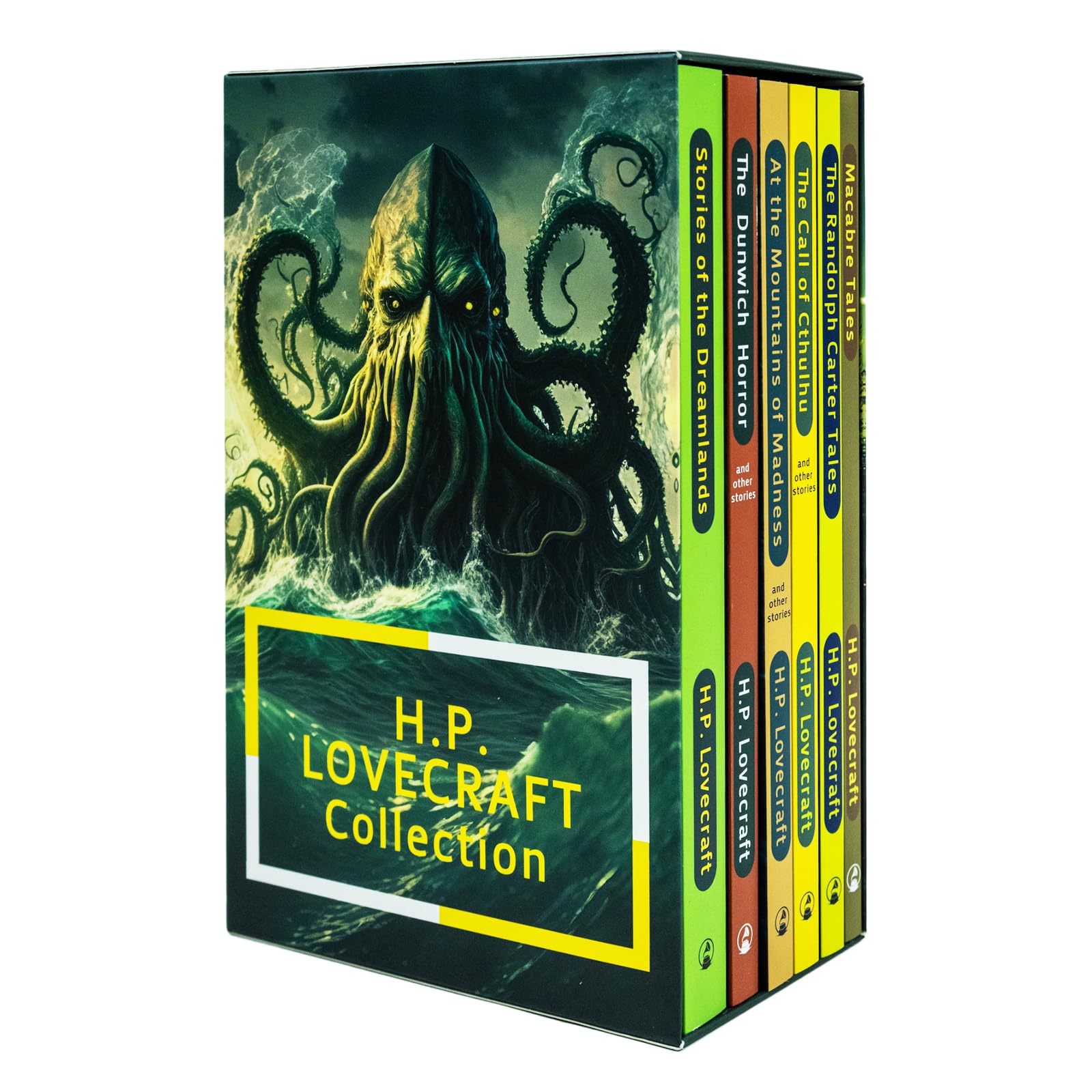 The H. P Lovecraft 6 Books Collection: Macabre Tales, At the Mountains of Madness, The Call of Cthulhu & Others Classics