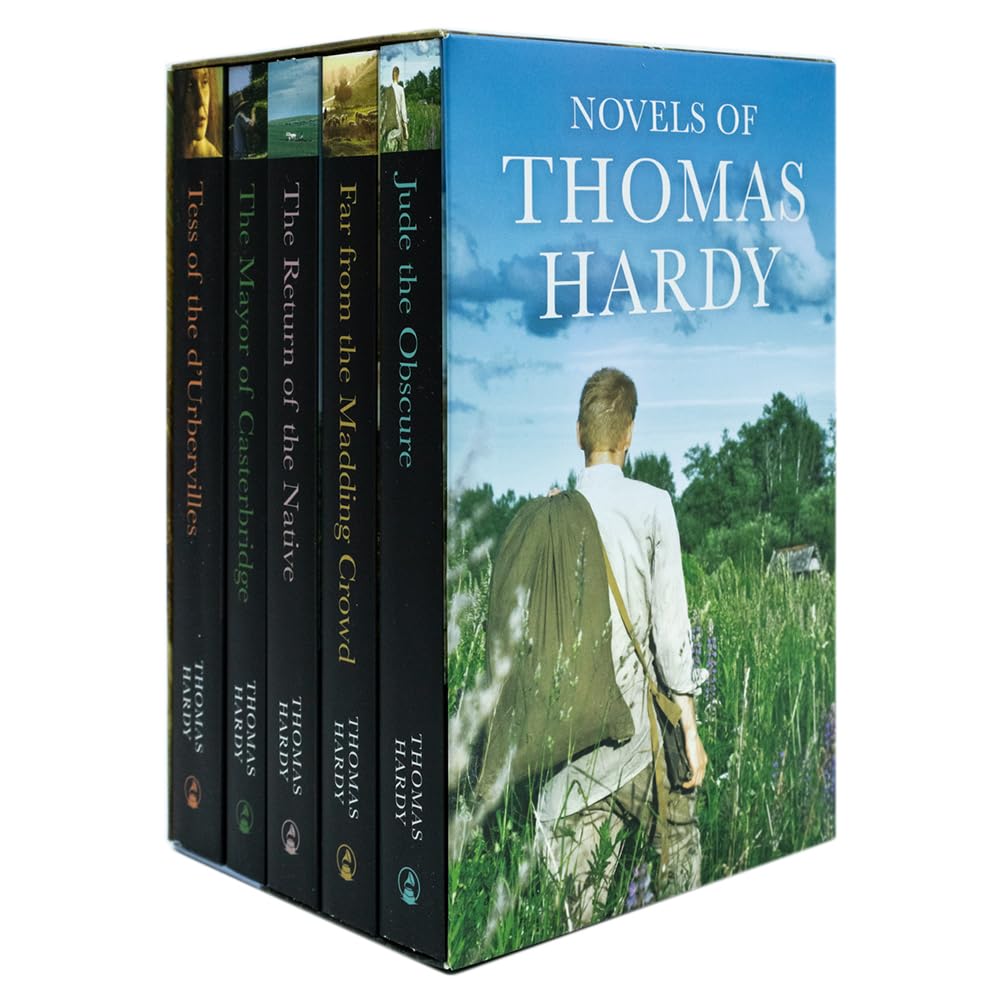 The Novels of Thomas Hardy 5 Books Set: Jude the Obscure, Tess of the d'Urbervilles, The Return of the Native, The Mayor of Casterbridge, Far from the Madding Crowd Classics