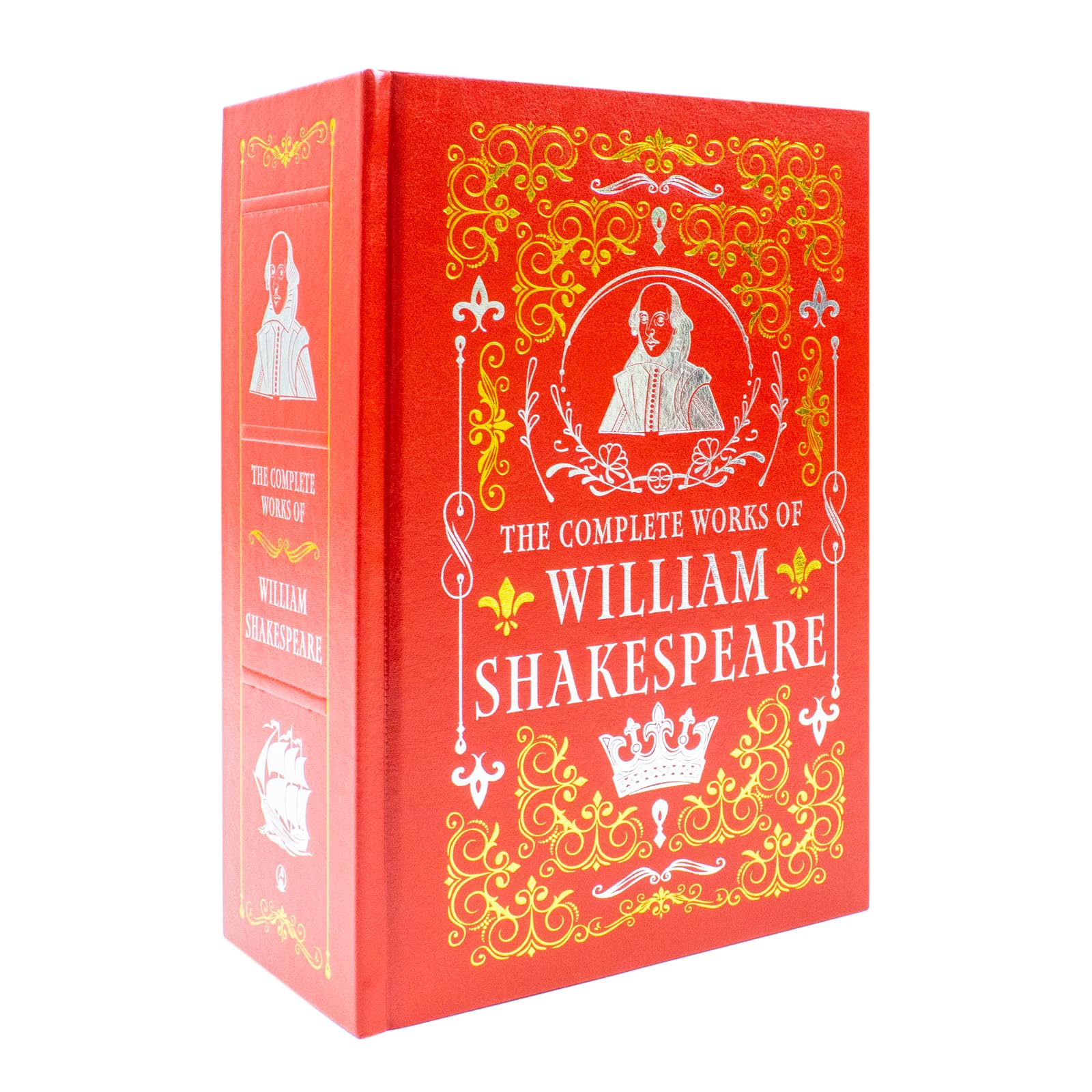 Complete Works of William Shakespeare Deluxe Leather Bound Classic Classics
