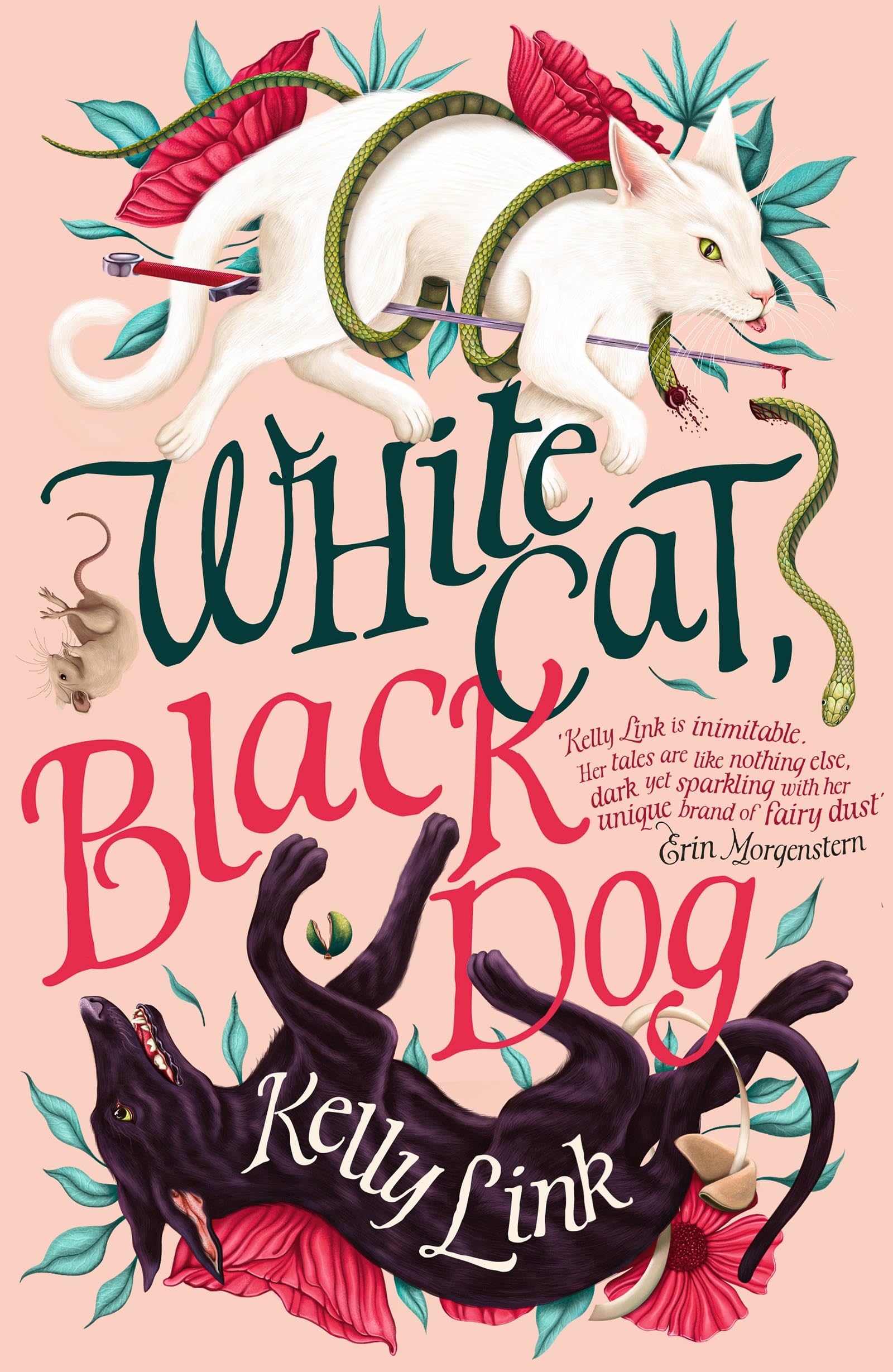 Product Image: White Cat, Black Dog
