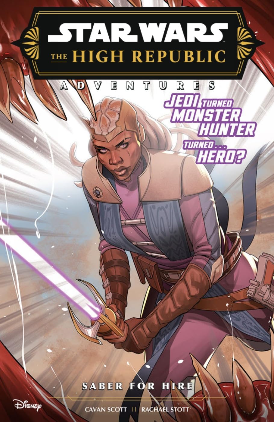 Star Wars The High Republic Adventures: Saber For Hire book