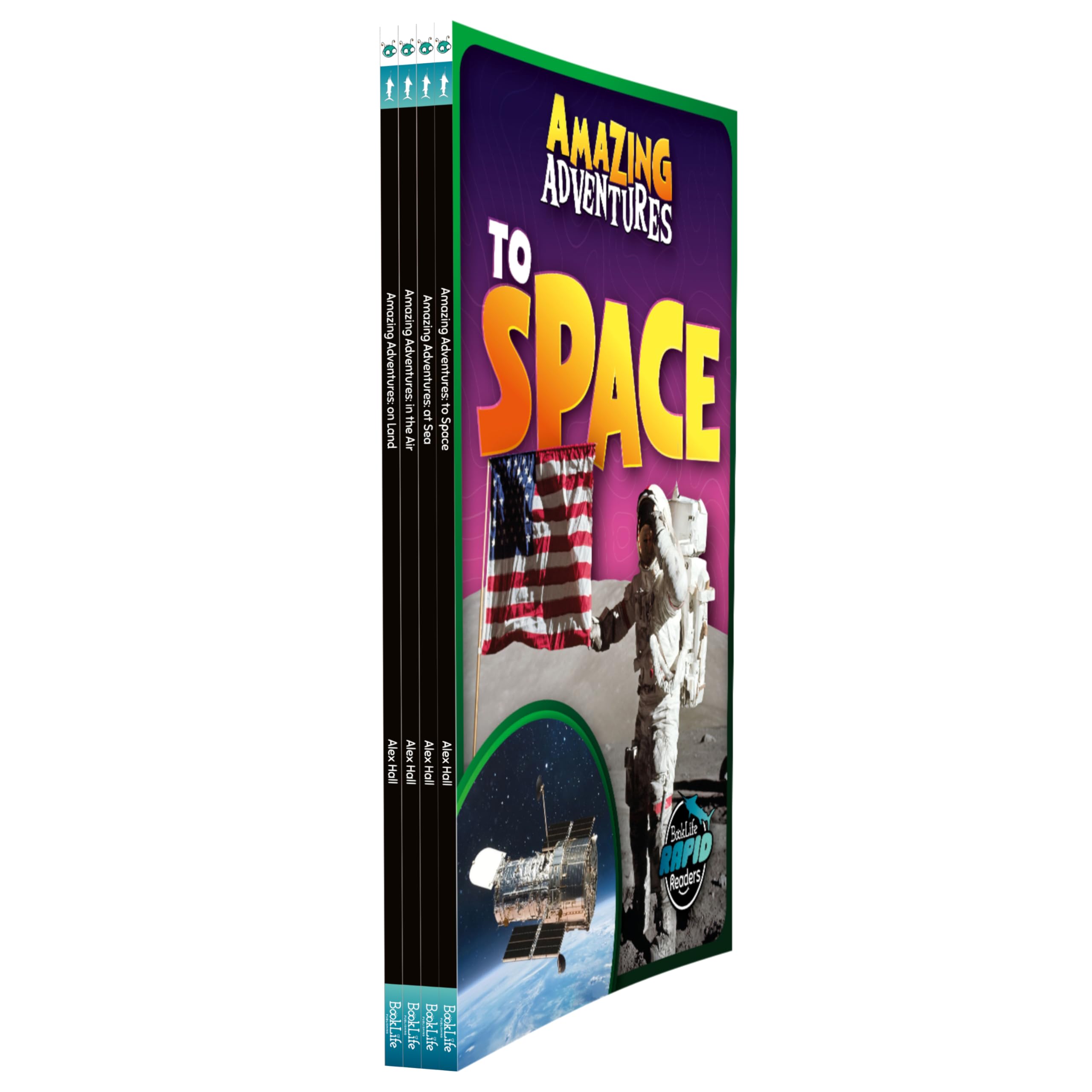 Amazing Adventures (Hi-Lo Reading Ages 6-7) 4 Book Collection Non-fiction
