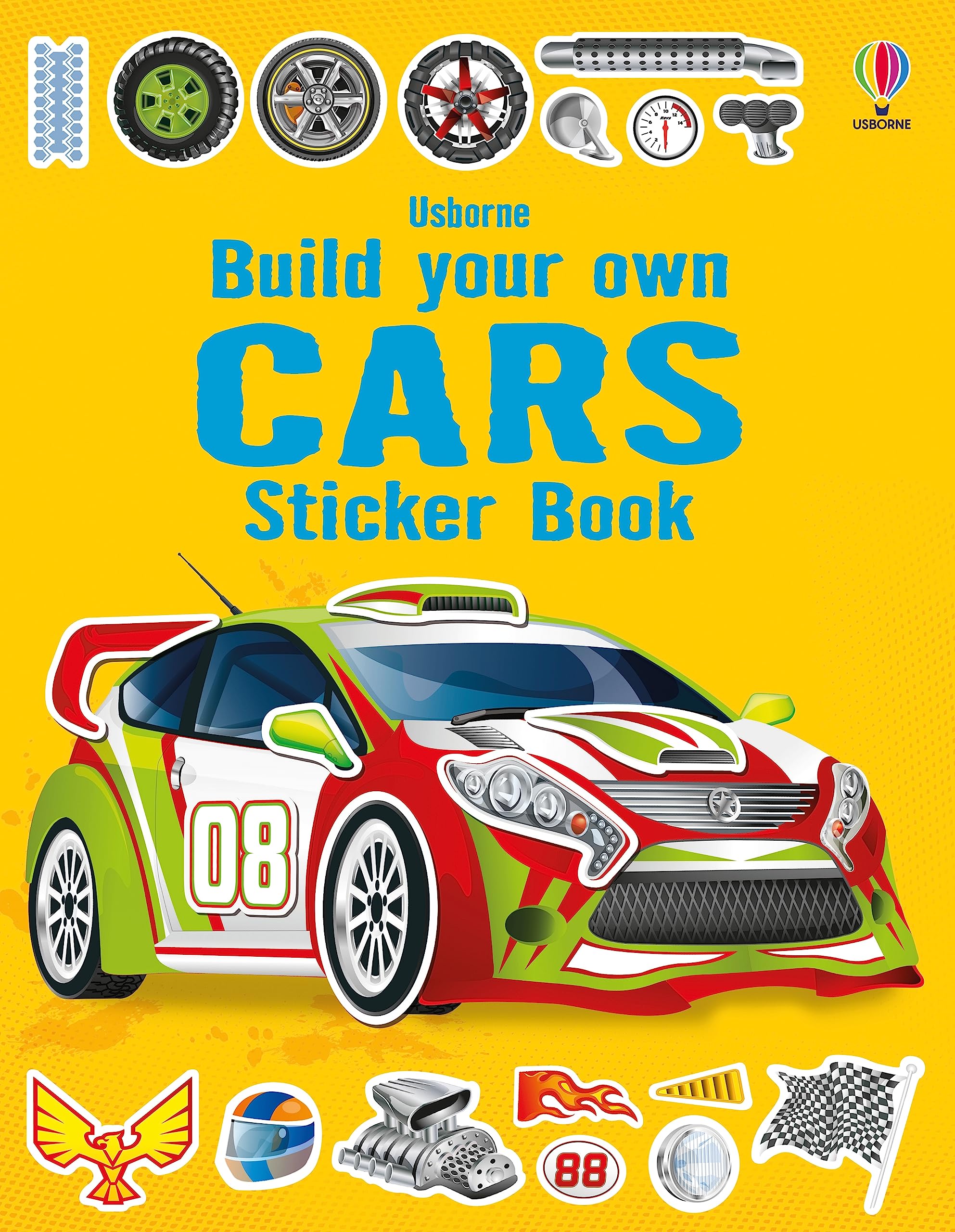 Build your own Cars Sticker book: Build And Customize your own Supercars in this Interactive Sticker Book (Build Your Own Sticker Book) Leisure & Fun