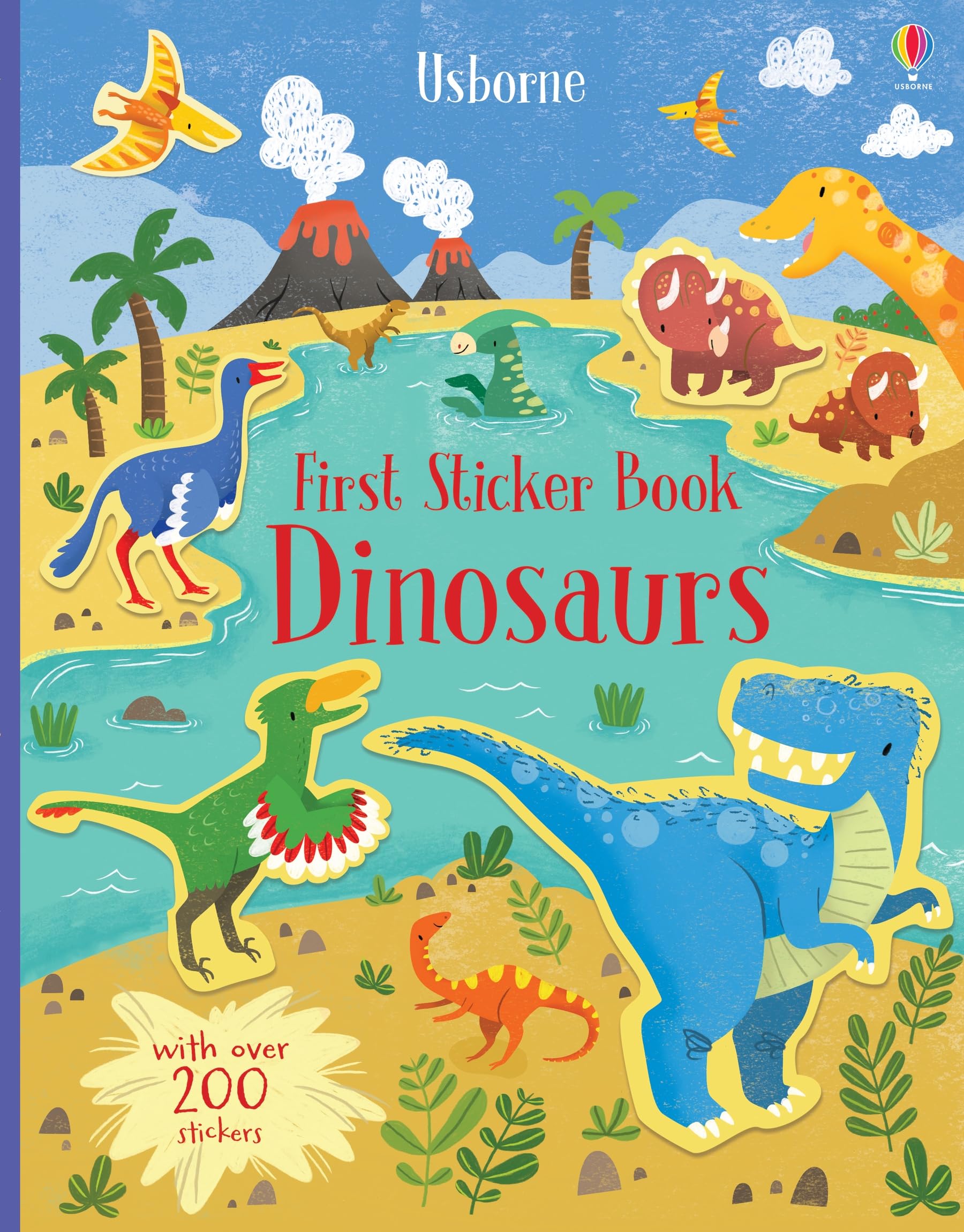 First Sticker Book Dinosaurs: A Delightful Sticker Activity Book Showcasing Prehistoric Dinosaurs (First Sticker Books) Non-fiction