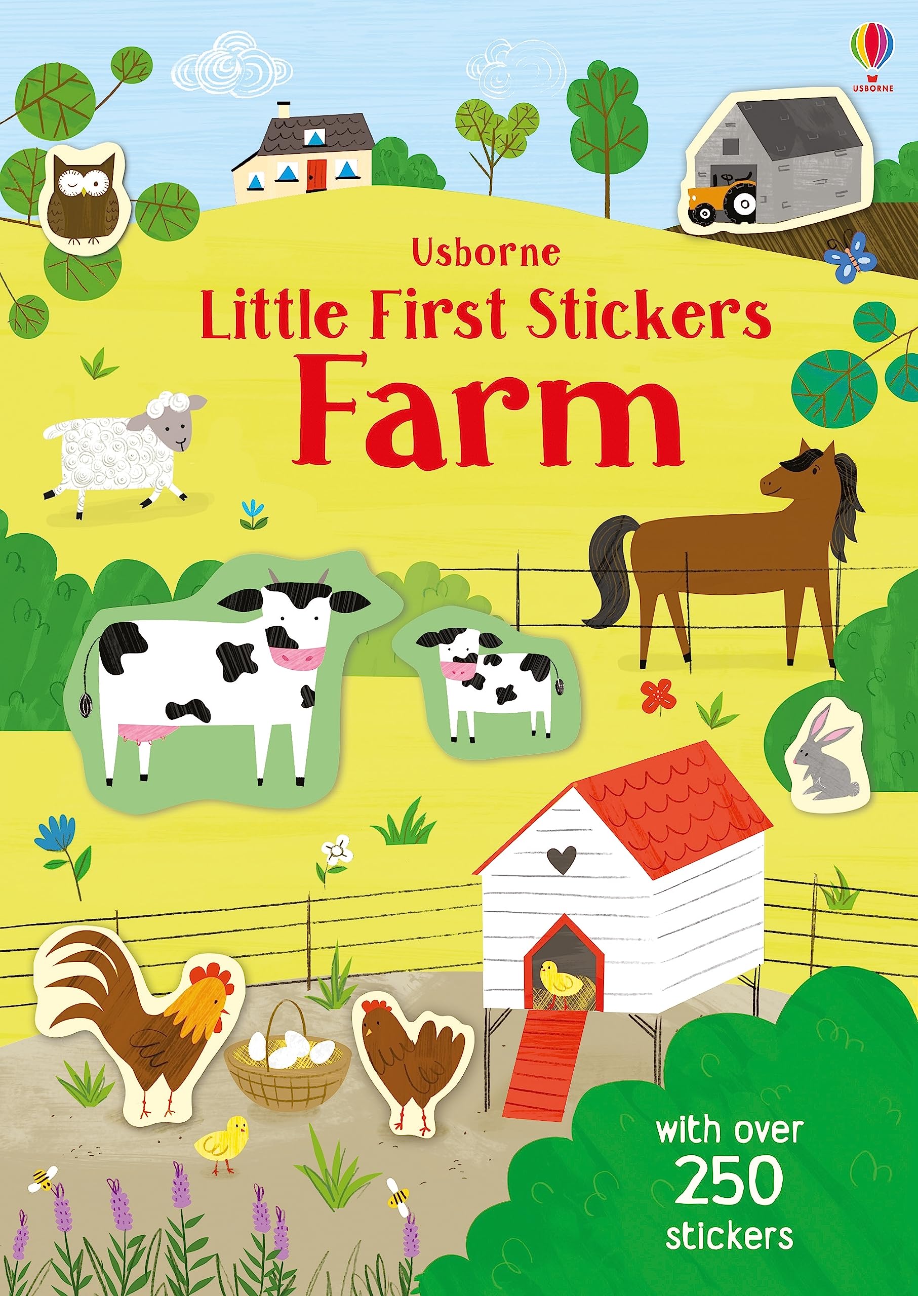 Little First Stickers Farm: Over 250 Stickers to Explore Farm Animals for Children (Ages 3-5) Study Guides