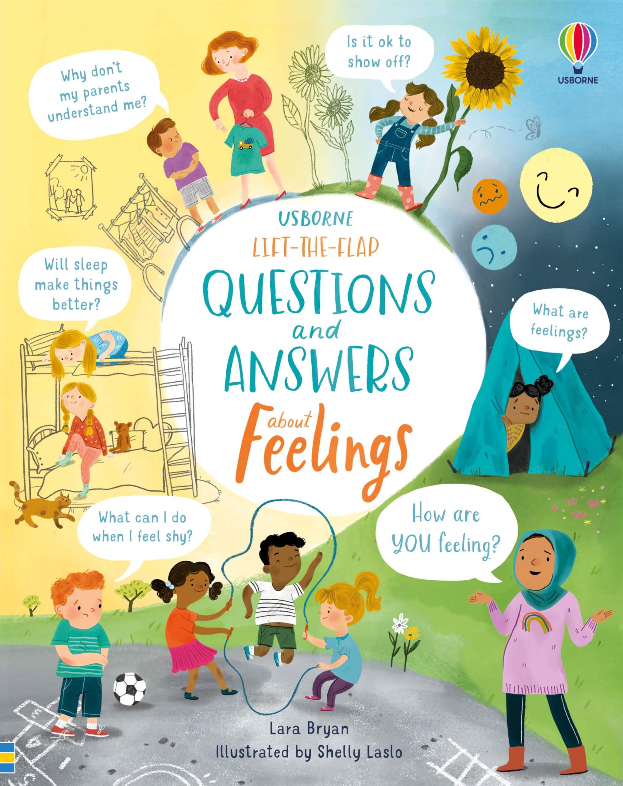 Lift-The-Flap Questions and Answers about Feelings Non-fiction