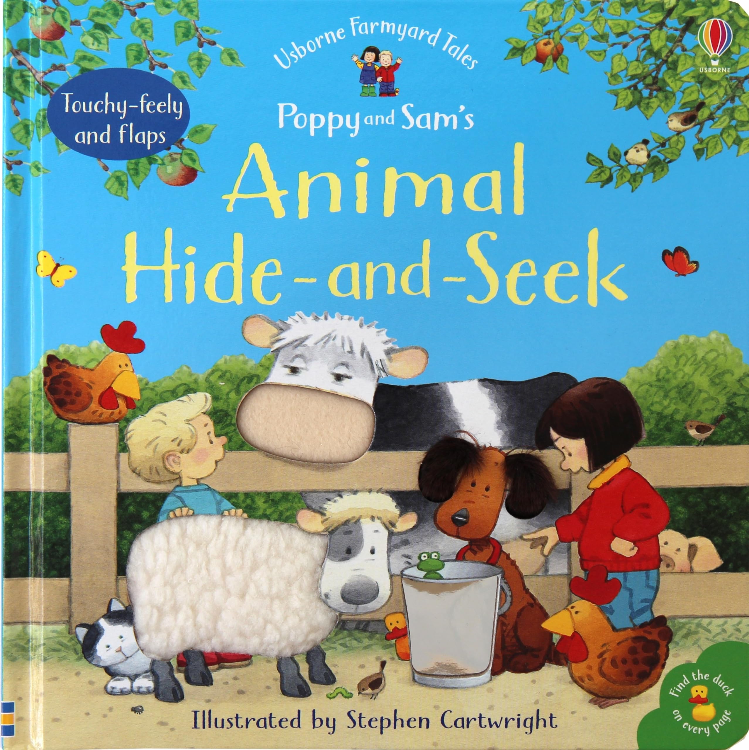Poppy and Sam's Animal Hide-and-Seek: A Beloved Usborne Classic About Farmyard Surprises and Play (Farmyard Tales) Non-fiction