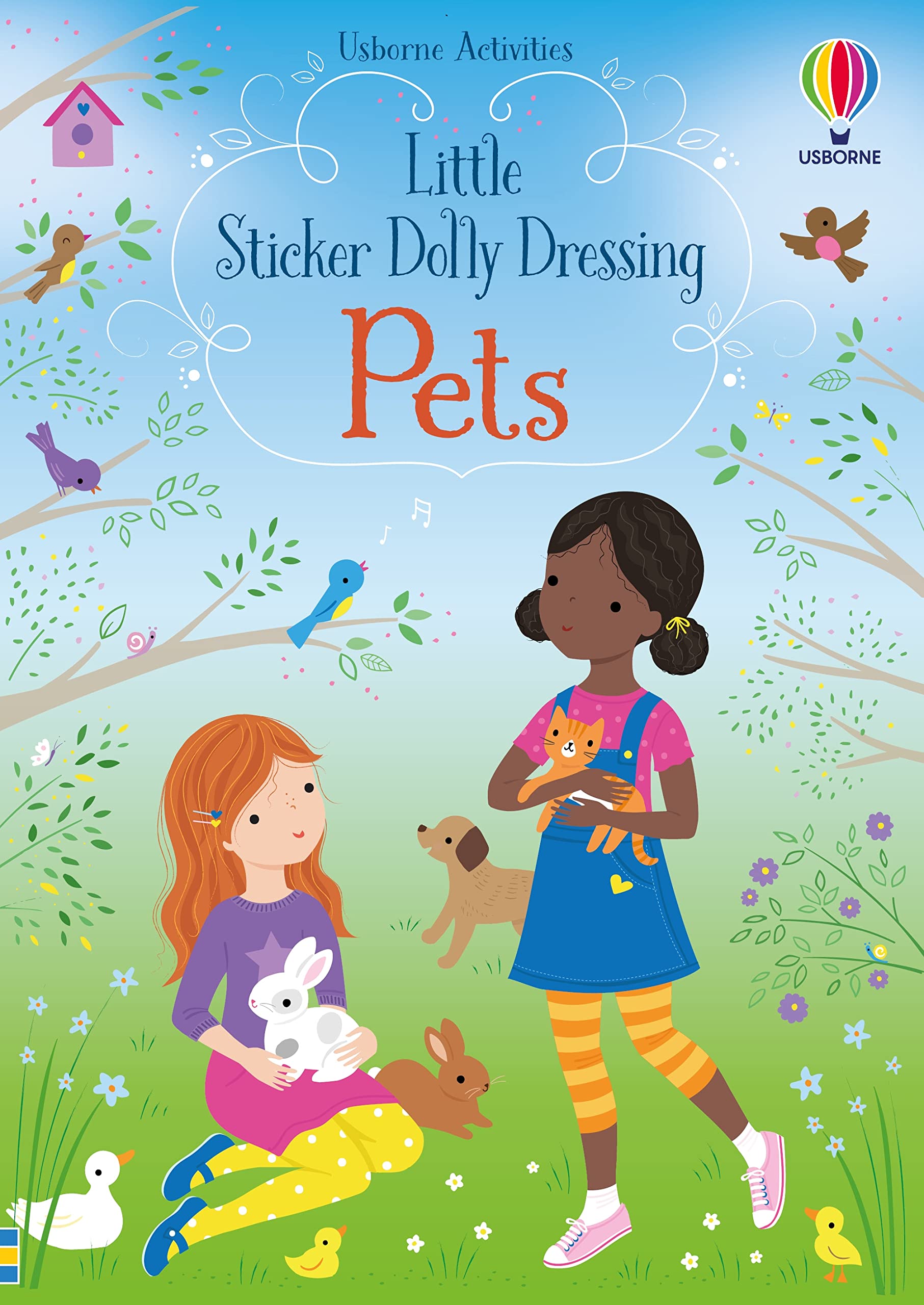 Little Sticker Dolly Dressing Pets: An Interactive Sticker Adventure With Dress-Up Fun For Kids Who Love Puppies, Kittens, and other Pets Parents & Children