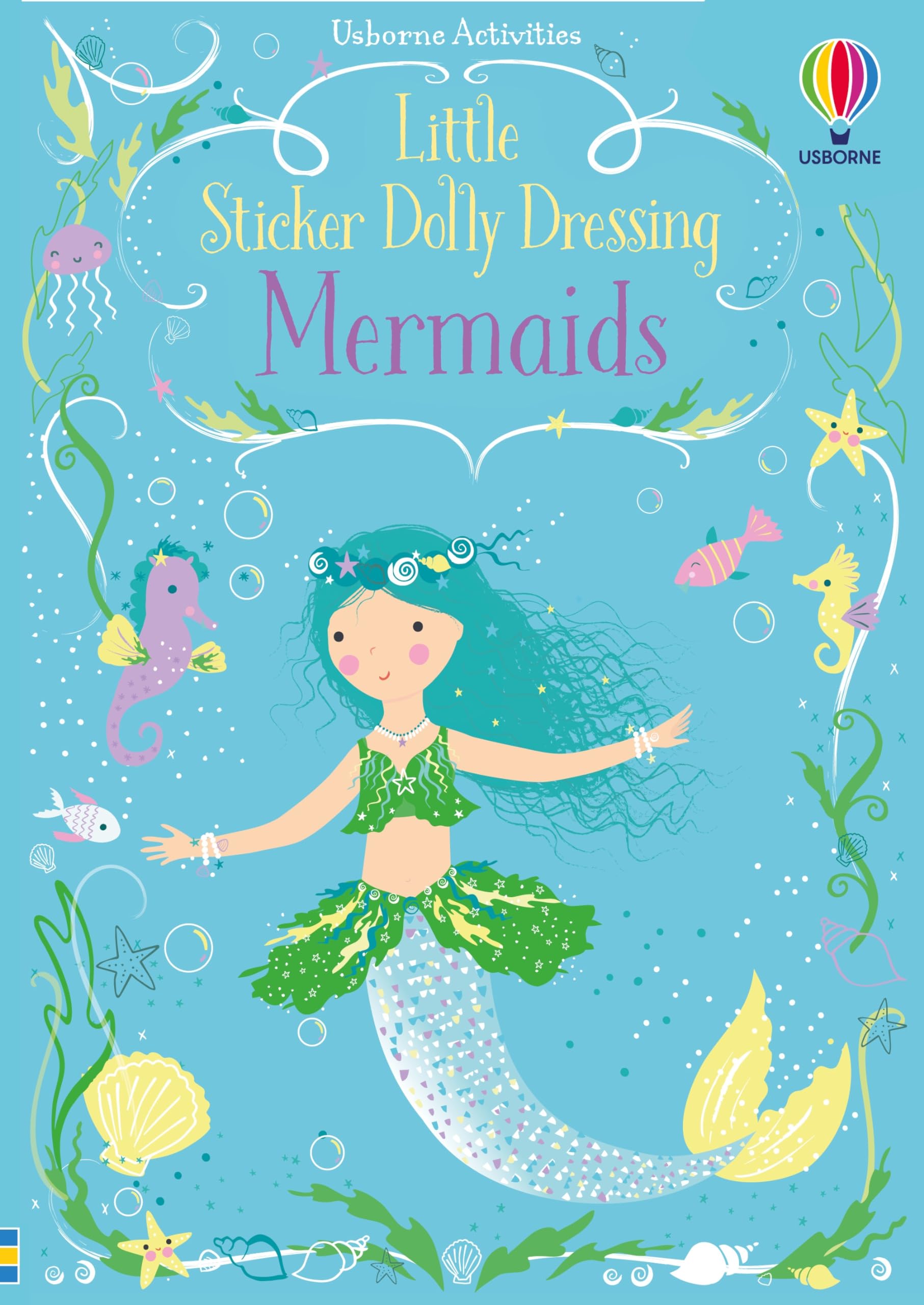 Little Sticker Dolly Dressing Mermaid: An Interactive Sticker Adventure With Dress-Up Fun For Kids Exploring Mermaids and other Sea Creatures Non-fiction