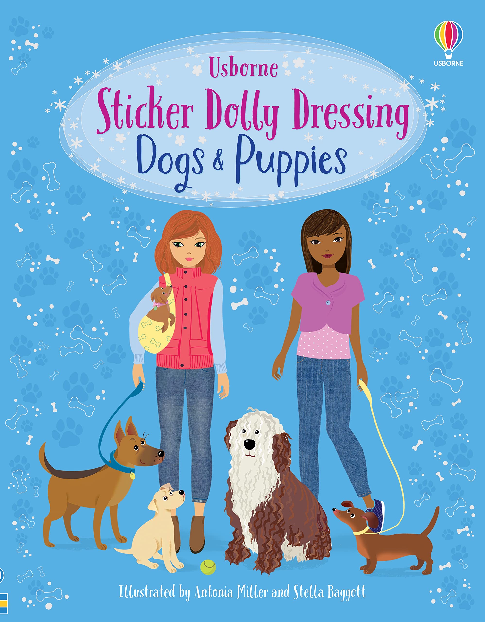 Sticker Dolly Dressing Dogs and Puppies: A Fun-Filled Sticker Adventure With Adorable Dogs And Playful Puppies (Sticker Dolly Dressing, 10) Parents & Children
