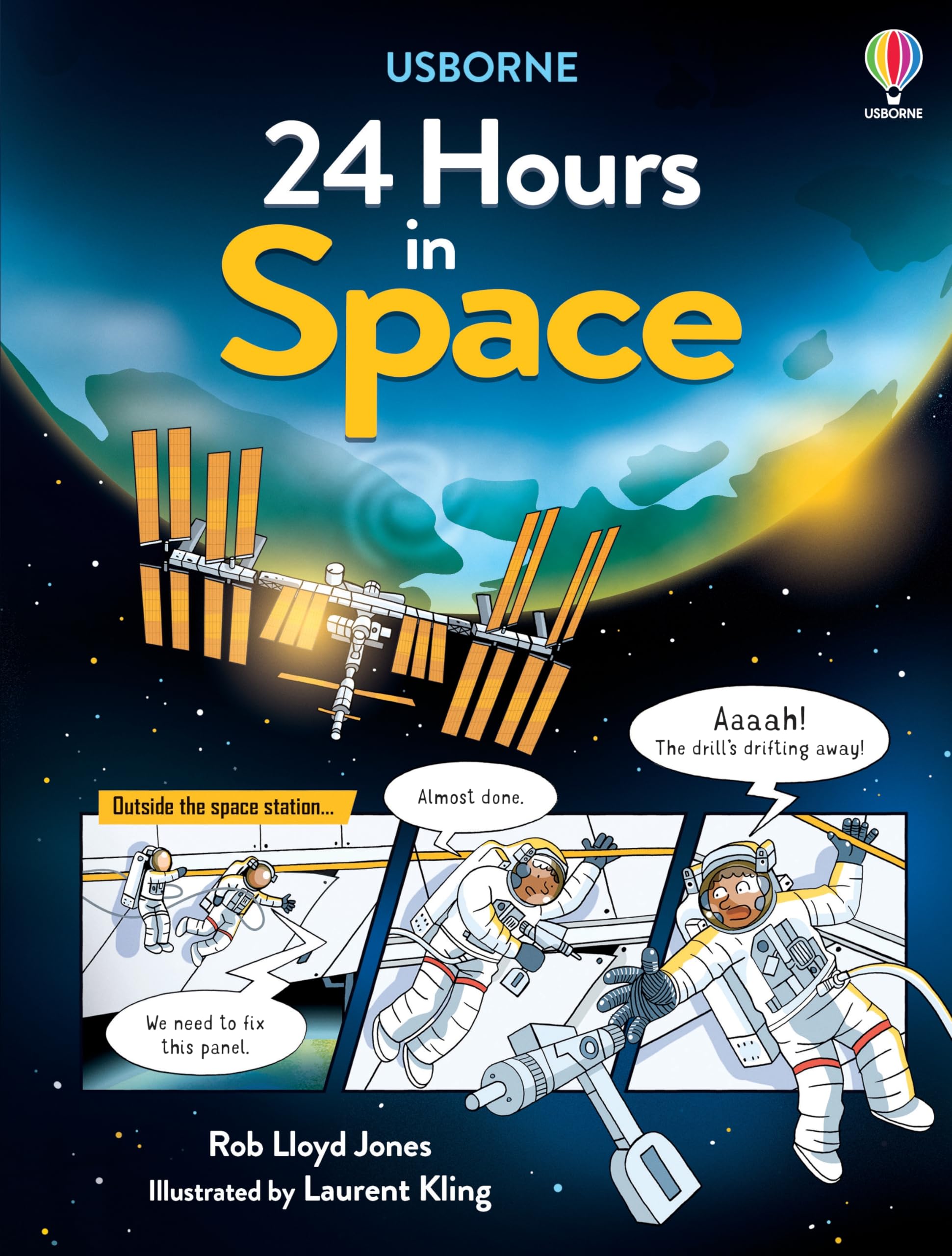 24 Hours in Space: An Astronaut's Training, First Spacewalk, and Zero Gravity Mission for Children (Ages 7-10) Manga