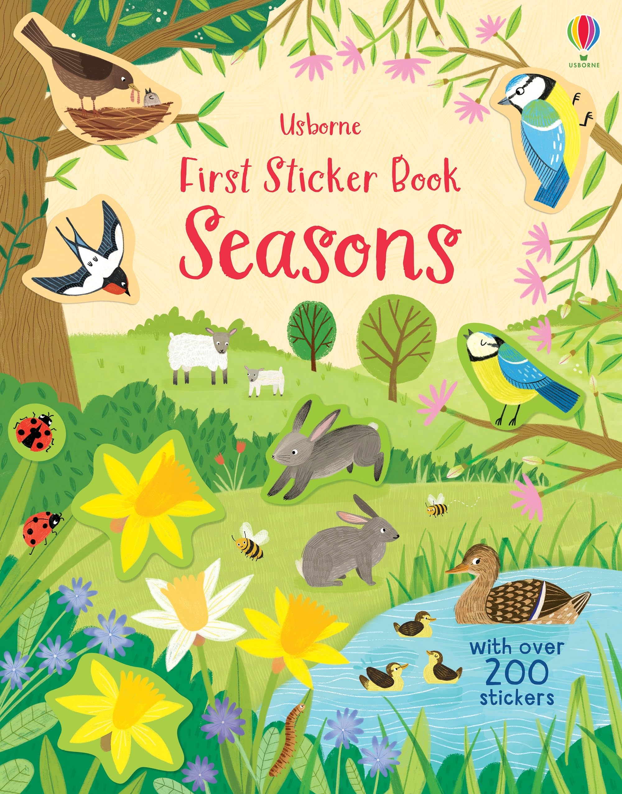 First Sticker Book Seasons: A Fun Activity Book About the Four Seasons for Children (Ages 3-5) Non-fiction