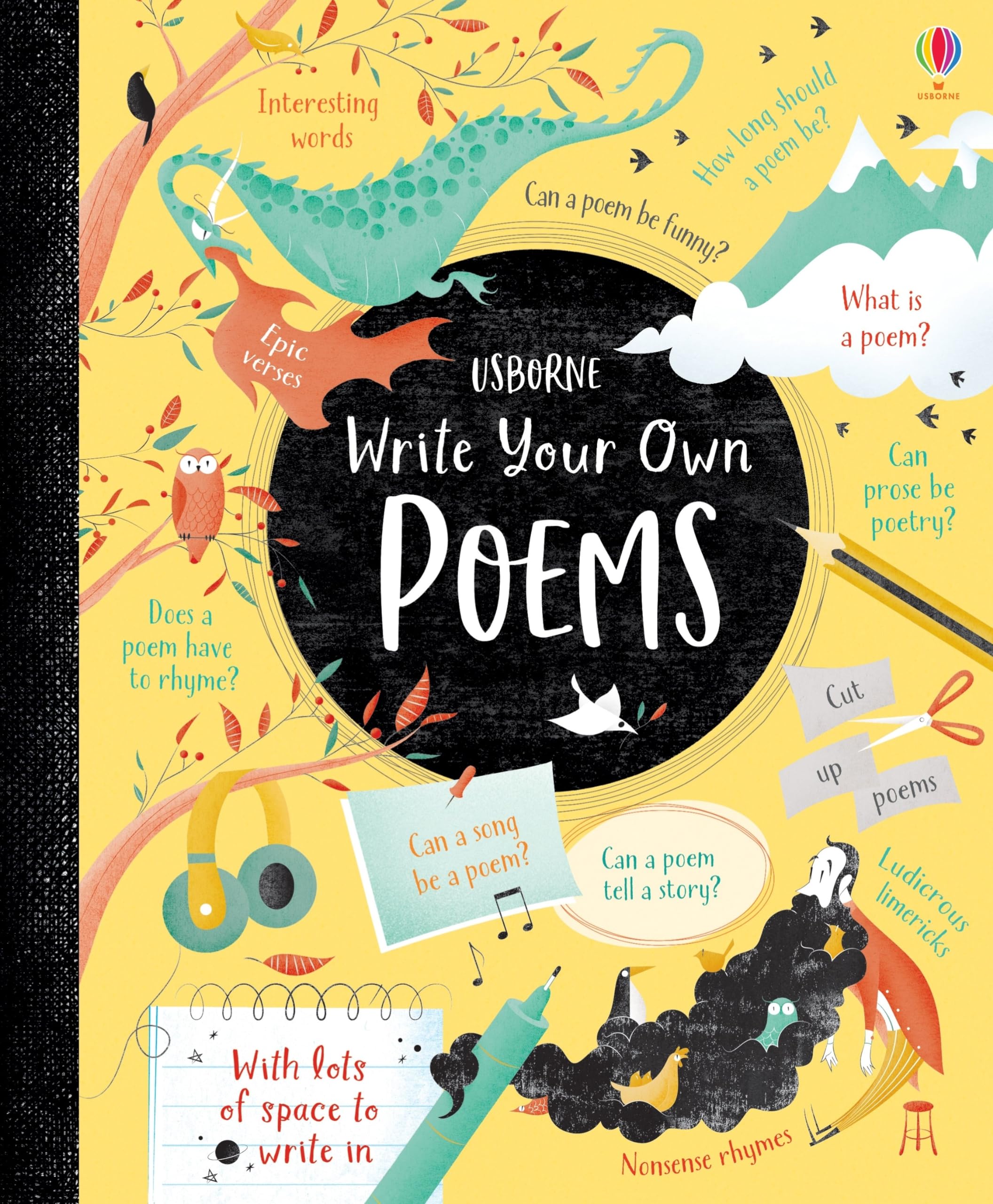 Write Your Own Poems: A Poetry Writing Activity Book with Tips and Inspiration for Children (Ages 8-10) Non-fiction