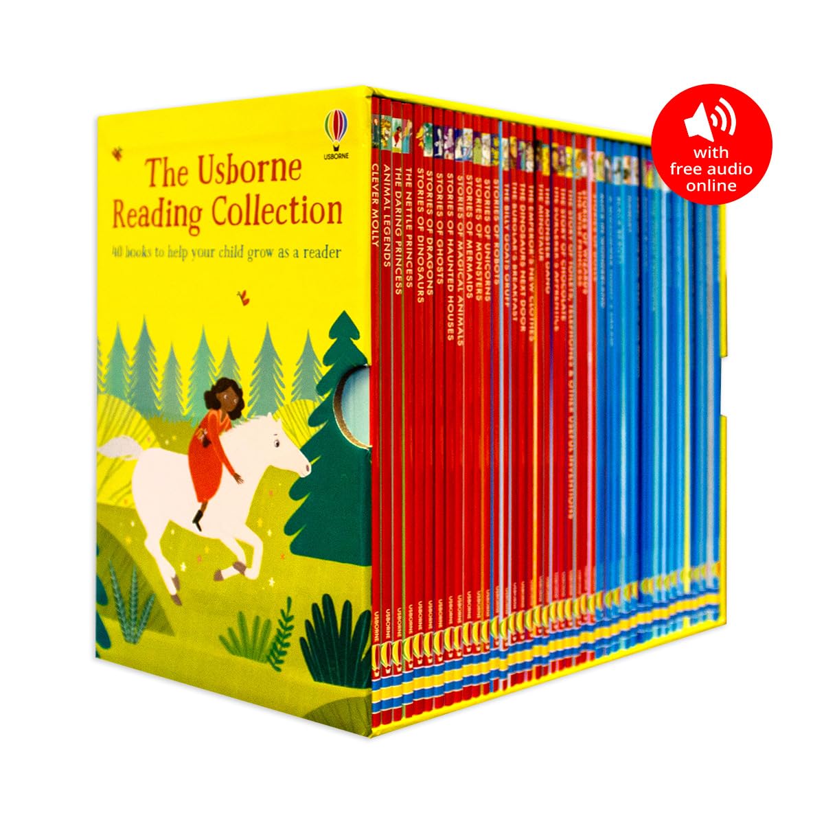 The Usborne Reading Collection: 40 books to help your child grow as a reader Books