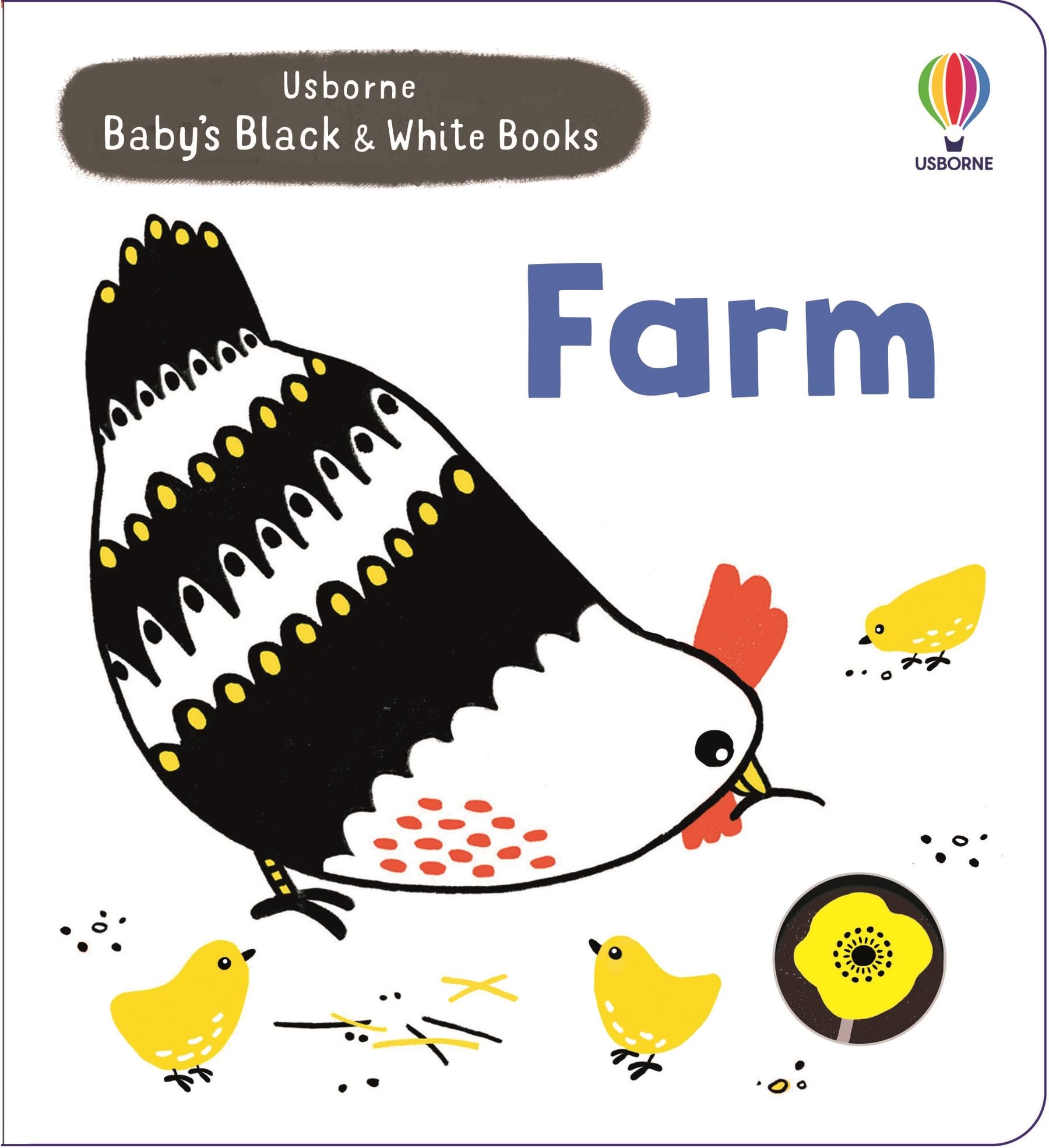 Baby's Black and White Books Farm Parents & Children