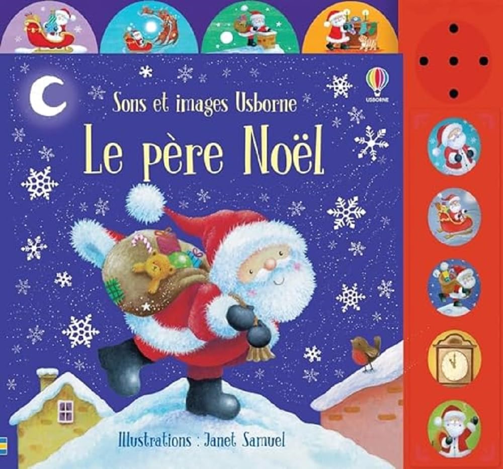 Le père Noël - Sons et images Usborne - Dès 3 ans book