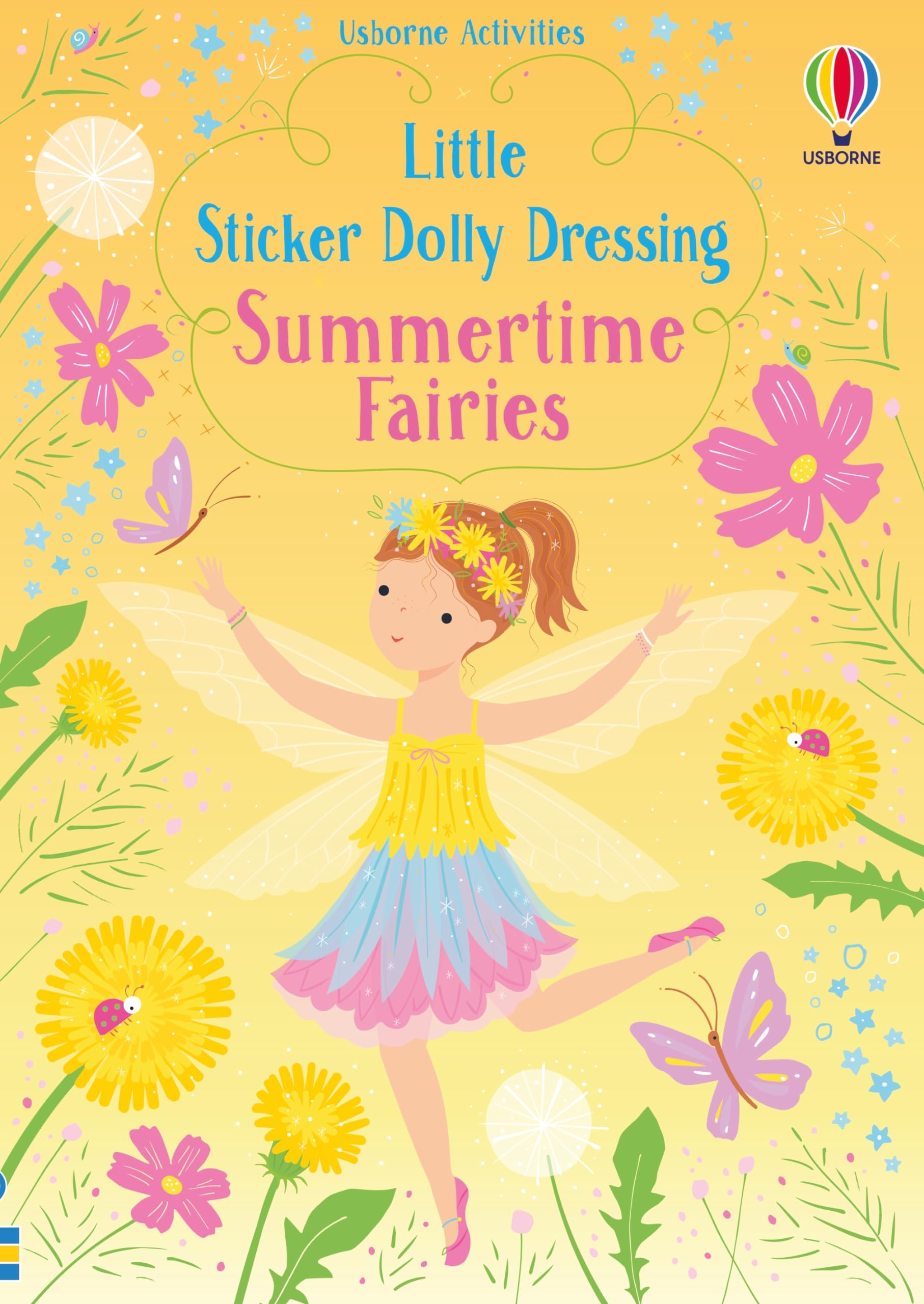Little Sticker Dolly Dressing Summertime Fairies: An Enchanting Fairytale Sticker Activity for Kids, Featuring Summer Fairy Fashion Non-fiction