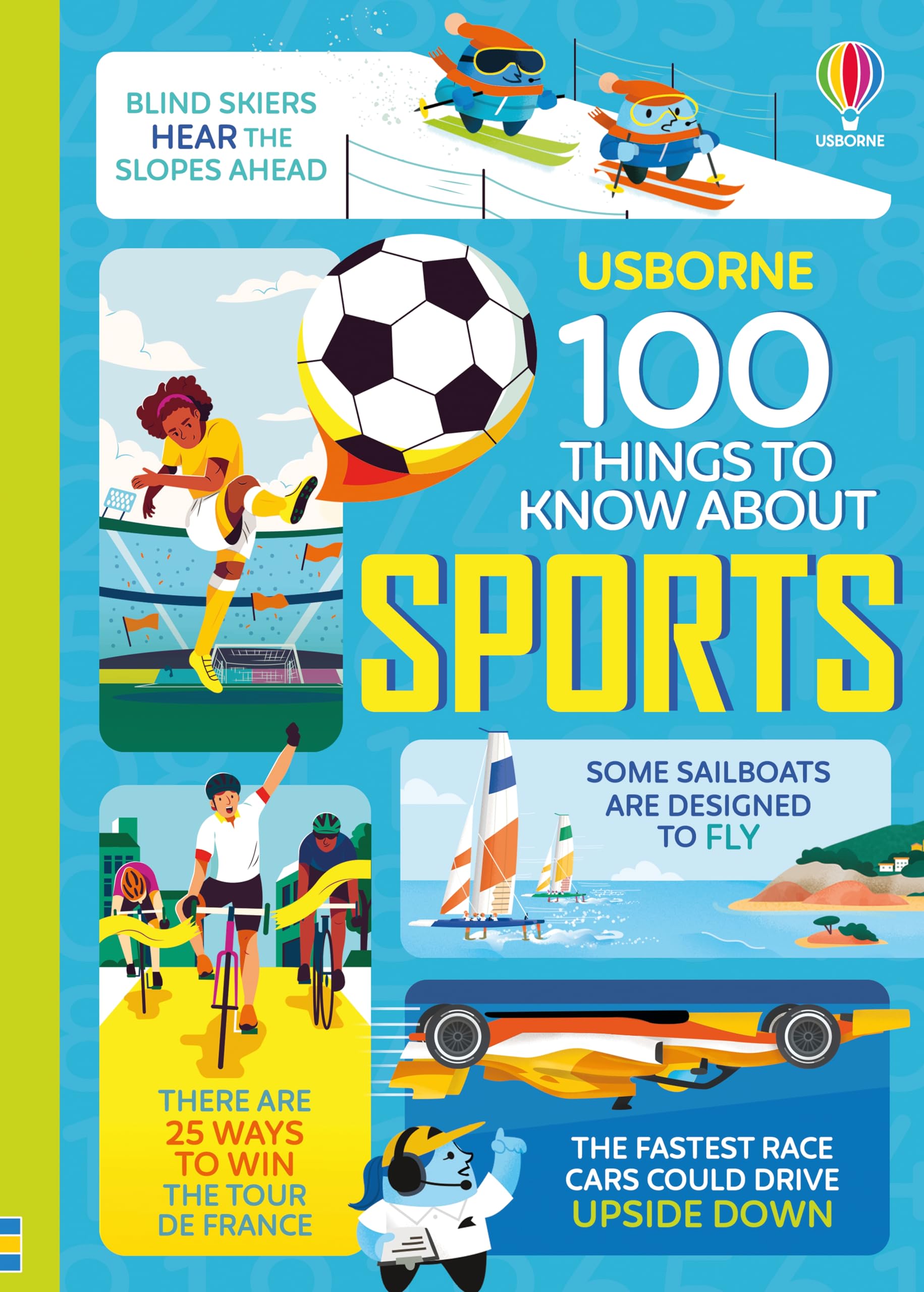 100 Things to Know About Sports: A Book of Incredible STEM Facts About Athletes and Engineering for Kids (Ages 8-11) Leisure & Fun