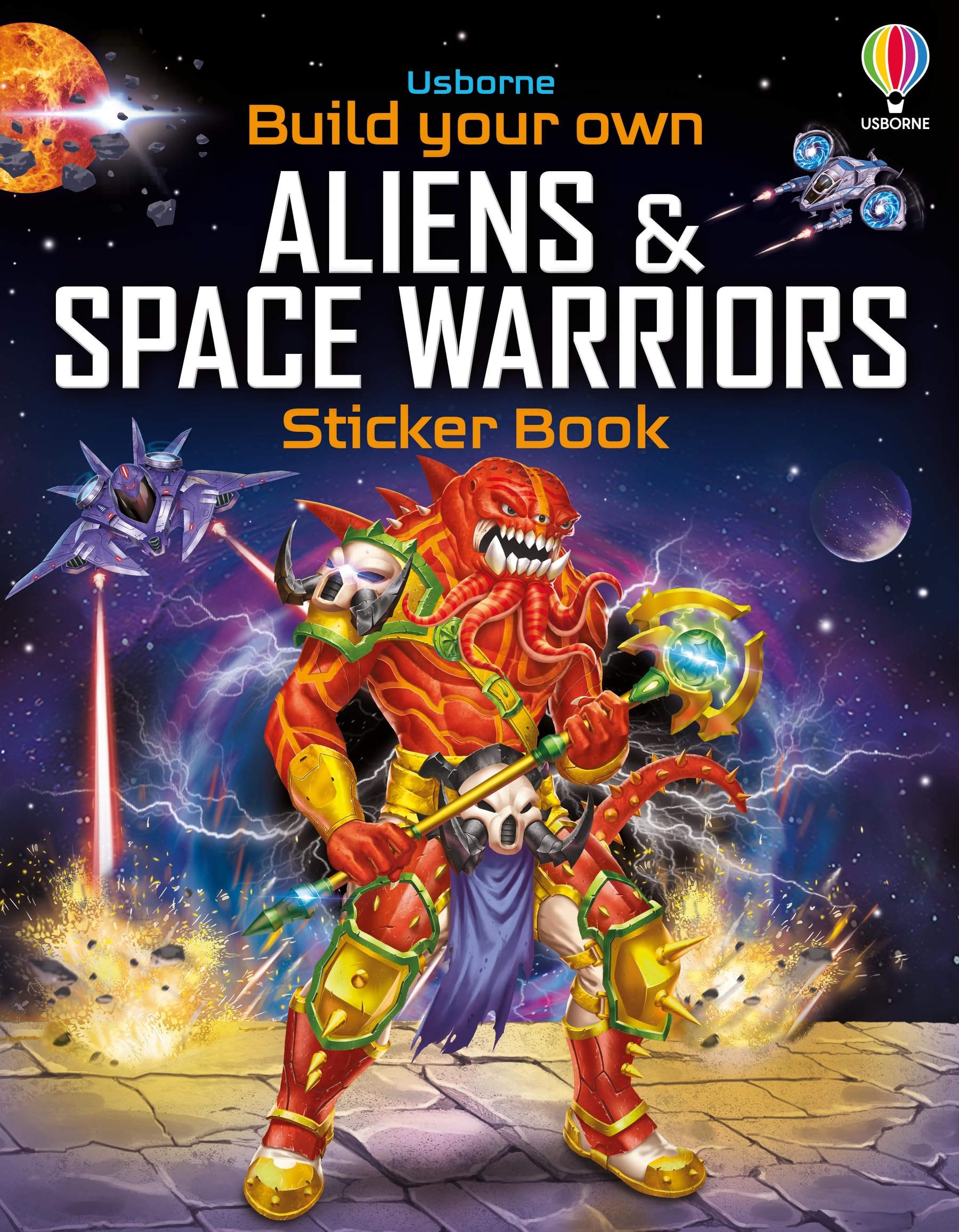 Build Your Own Aliens and Space Warriors Sticker Book (Build Your Own Sticker Book) Tiptoi & Games