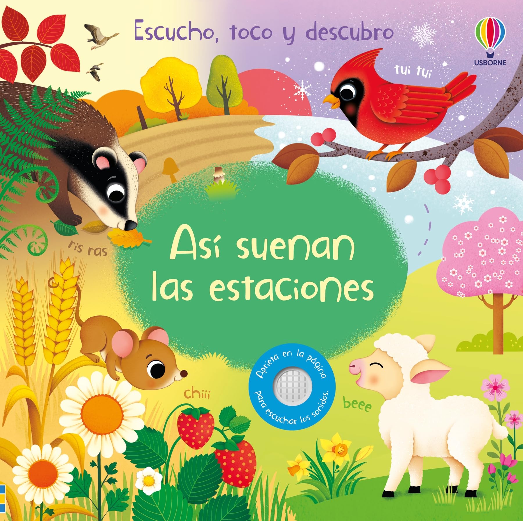 Así suenan las estaciones (Escucho, toco y descubro) Non-fiction