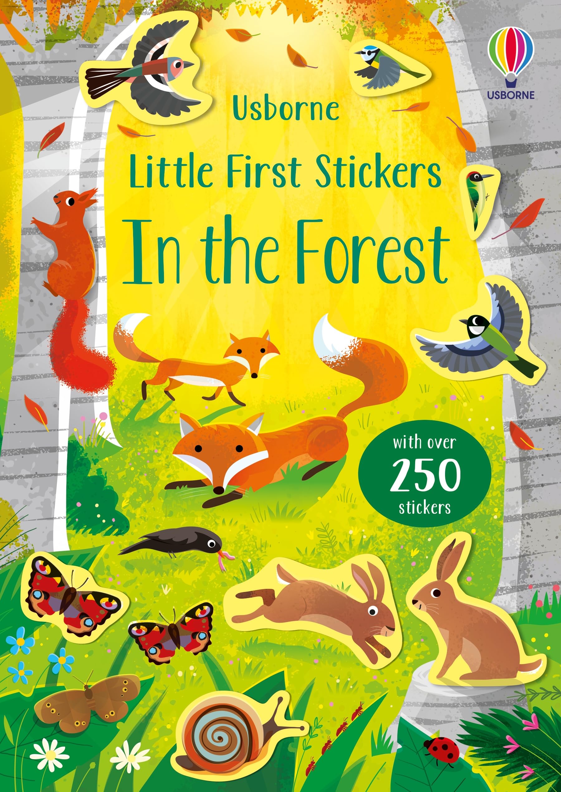 Little First Stickers In the Forest: A Sticker Book with Woodland Creatures to Decorate for Children (Ages 3-5) Tiptoi & Games
