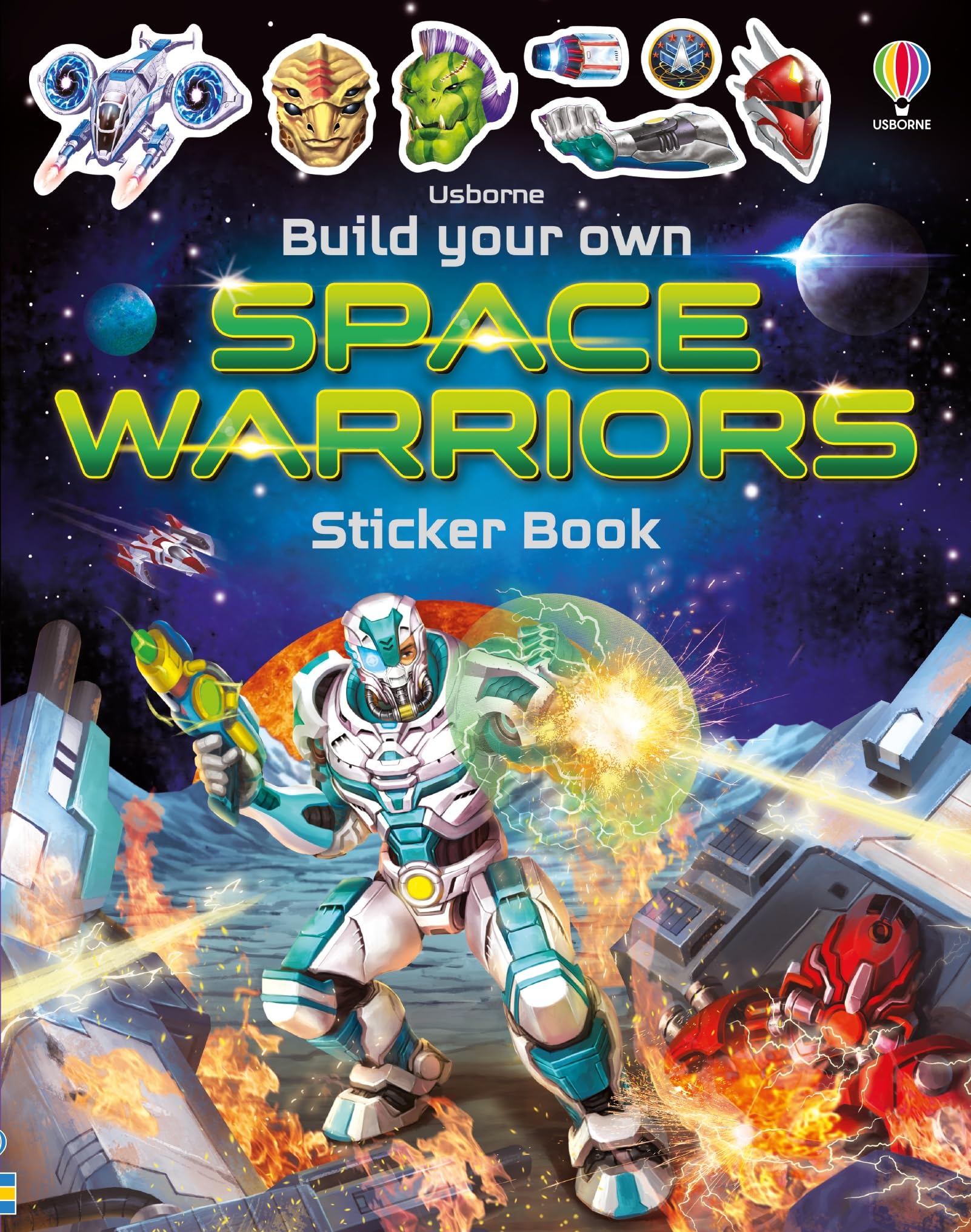 Build Your Own Space Warriors Sticker Book (Build Your Own Sticker Book) Tiptoi & Games