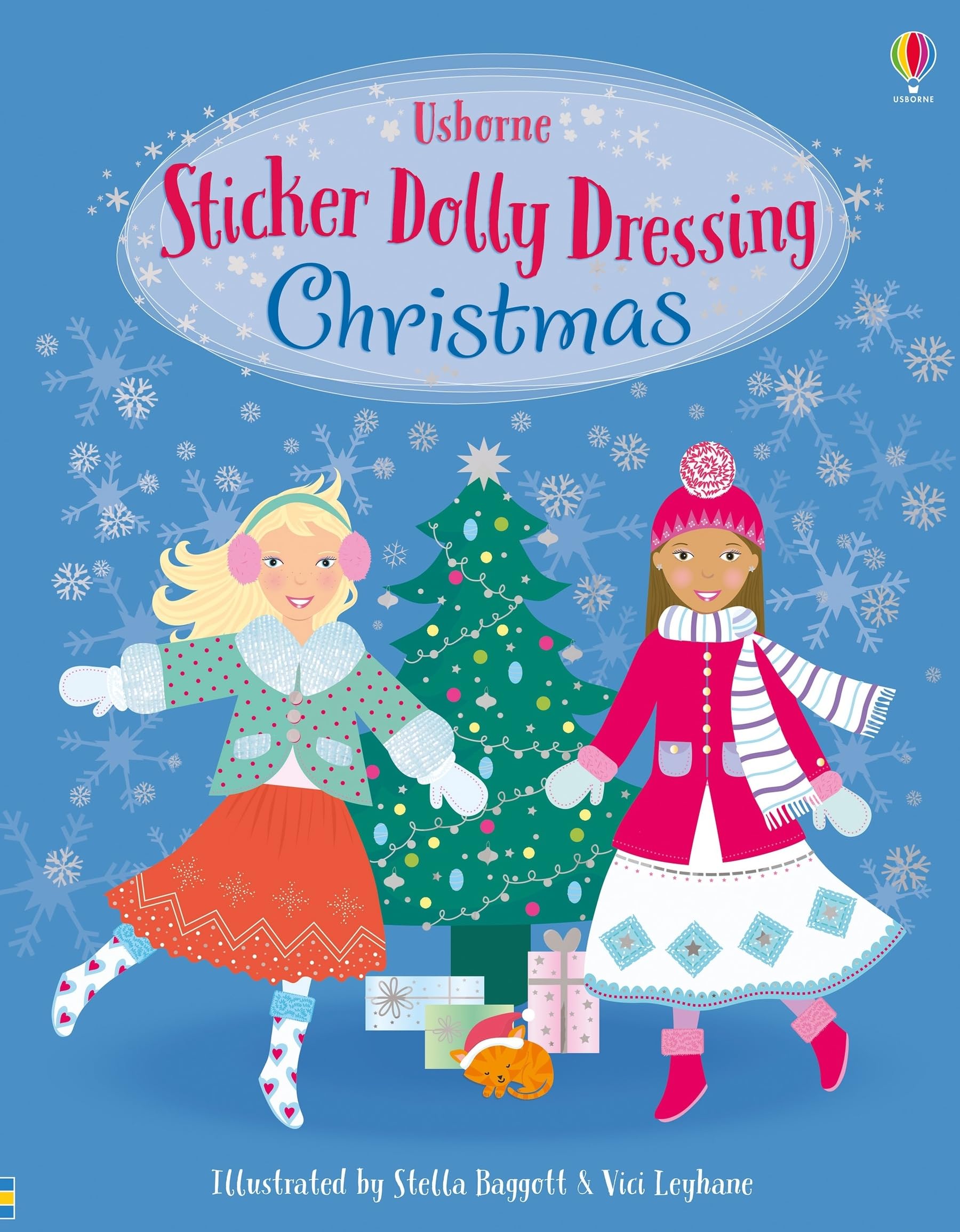Sticker Dolly Dressing Christmas: A Festive Christmas Dress-Up Adventure with Glamorous Balls, Ice Skating, Ballet, Carriage Rides and More in the ... Dressing Series (Sticker Dolly Dressing, 25) Leisure & Fun
