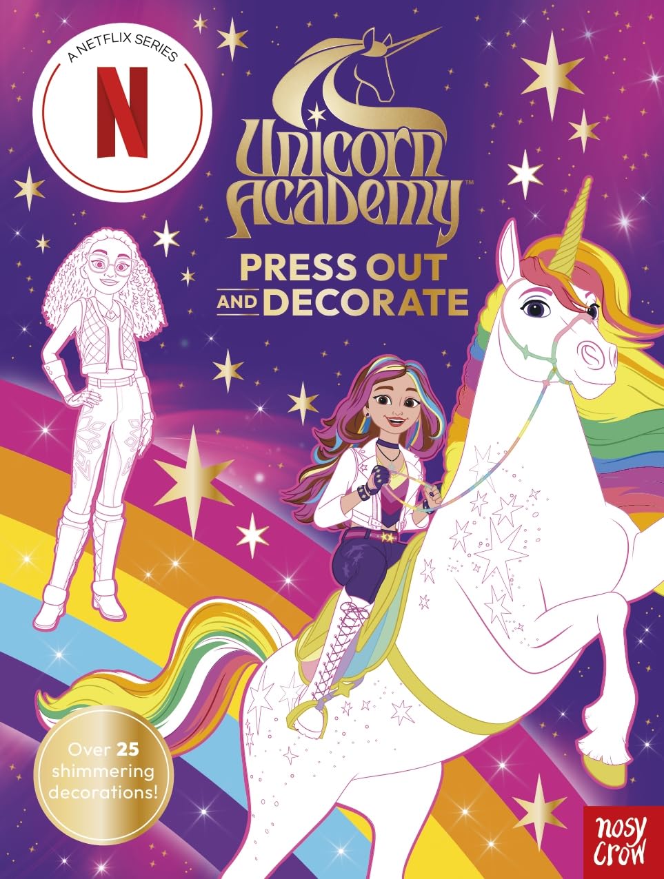 Unicorn Academy: Press Out and Decorate Non-fiction