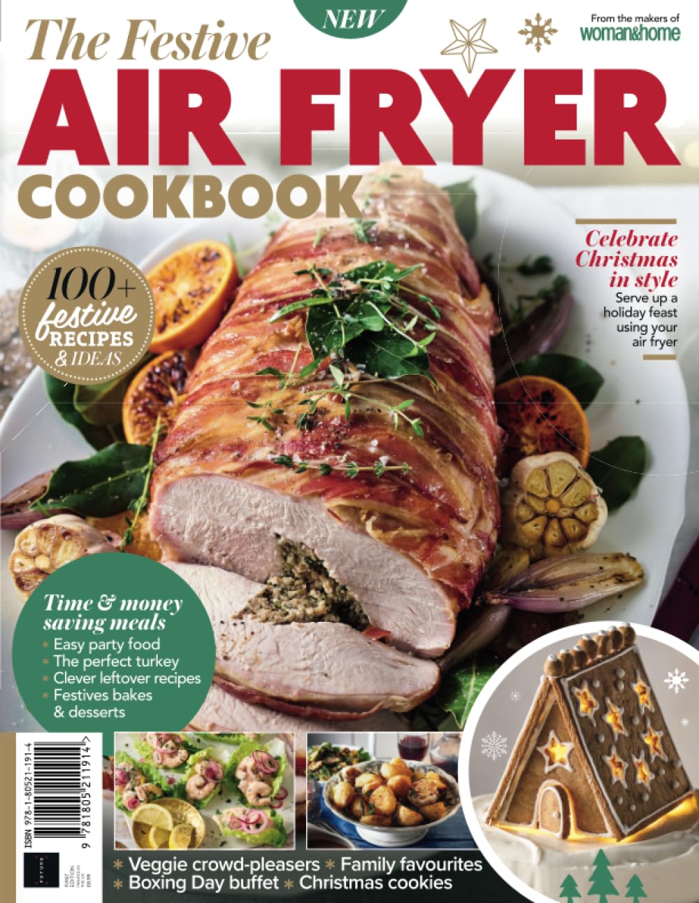 Festive Air Fryer Cookbook: Celebrate Christmas in style: serve up a holiday feast using your air fryer Cooking & Enjoying