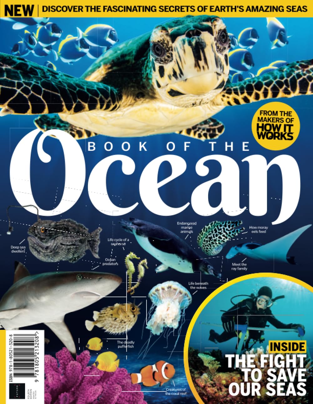 How It Works: Book Of The Oceans: Discover the fascinating secrets of earth's amazing seas Geology & Geography