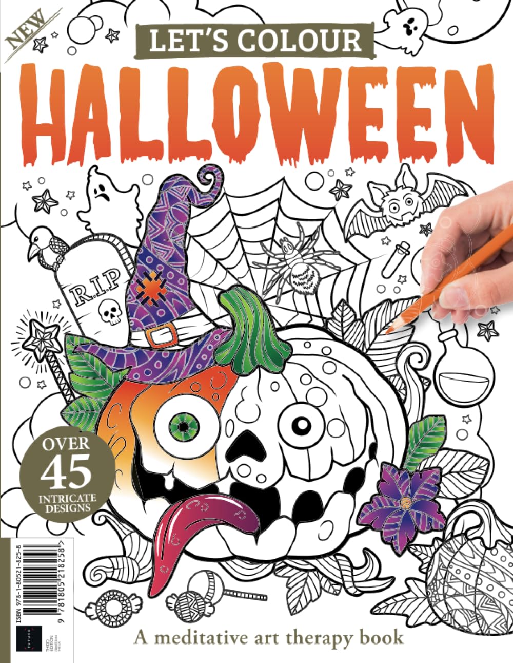 Halloween Ultimate Colouring Book: A meditative art therapy book for all your Halloween colouring needs Hobbies & Crafts
