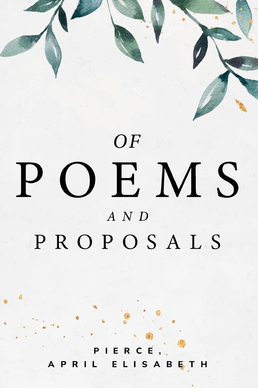of poems and proposals Contemporary literature