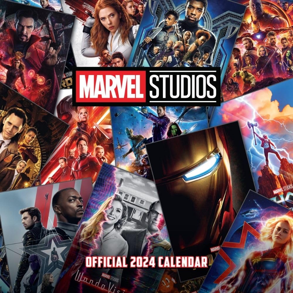 Marvel Studios – Offizieller Kalender 2024: Original Danilo-Kalender (Wall-Kalender) Film, Art & Culture