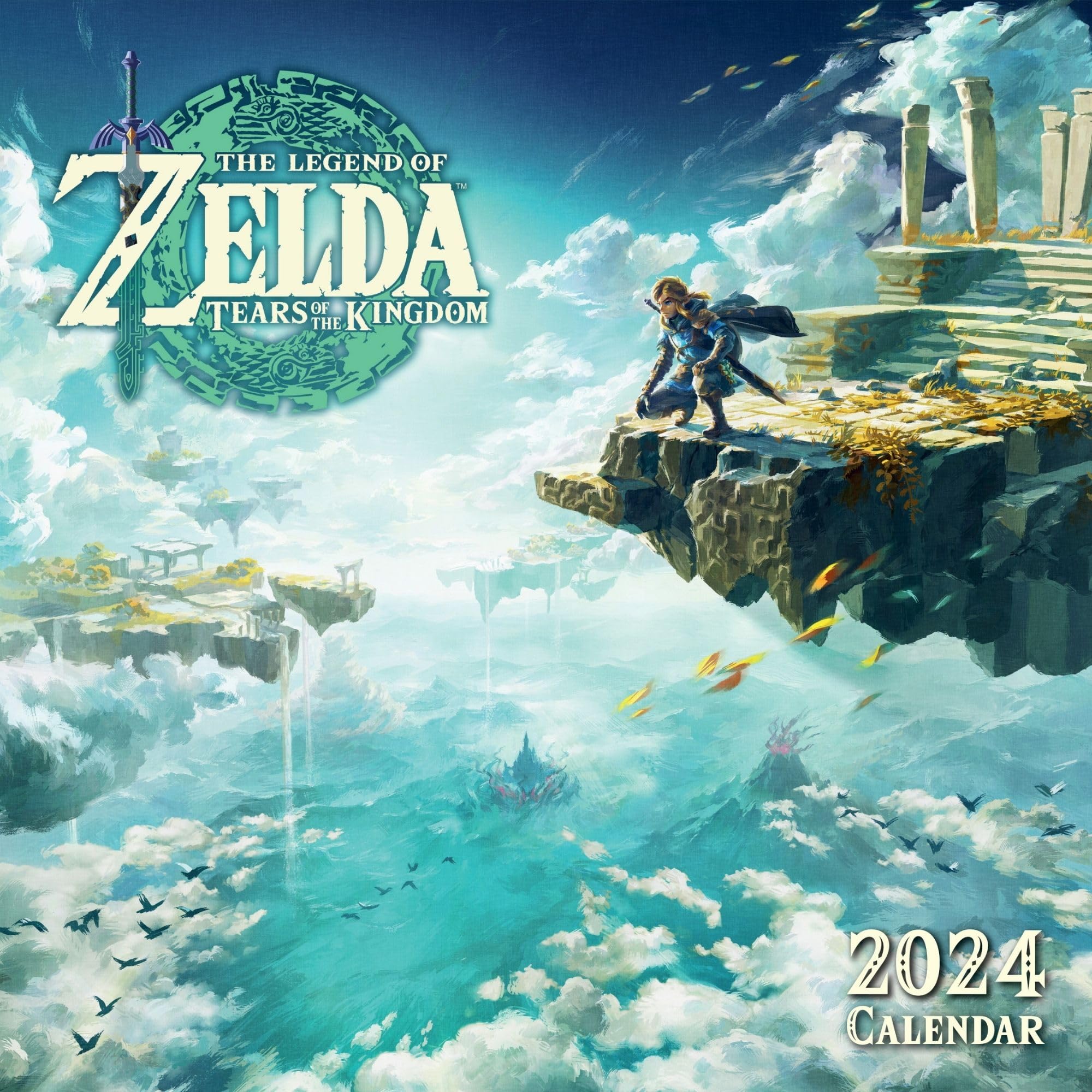 Danilo The Legend Of Zelda 2024 Square Wall Calendar book