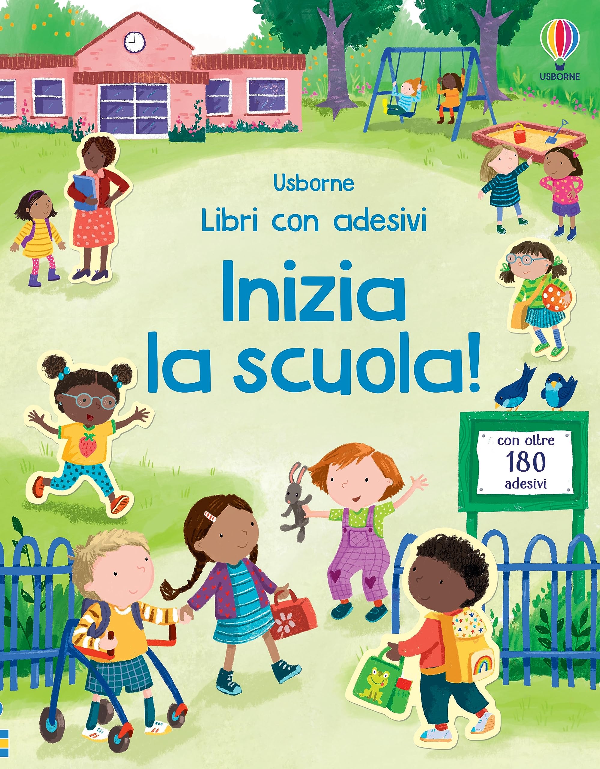 Inizia la scuola! Ediz. a colori. Con Adesivi (Libri con adesivi. A partire da 3 anni) Tiptoi & Games
