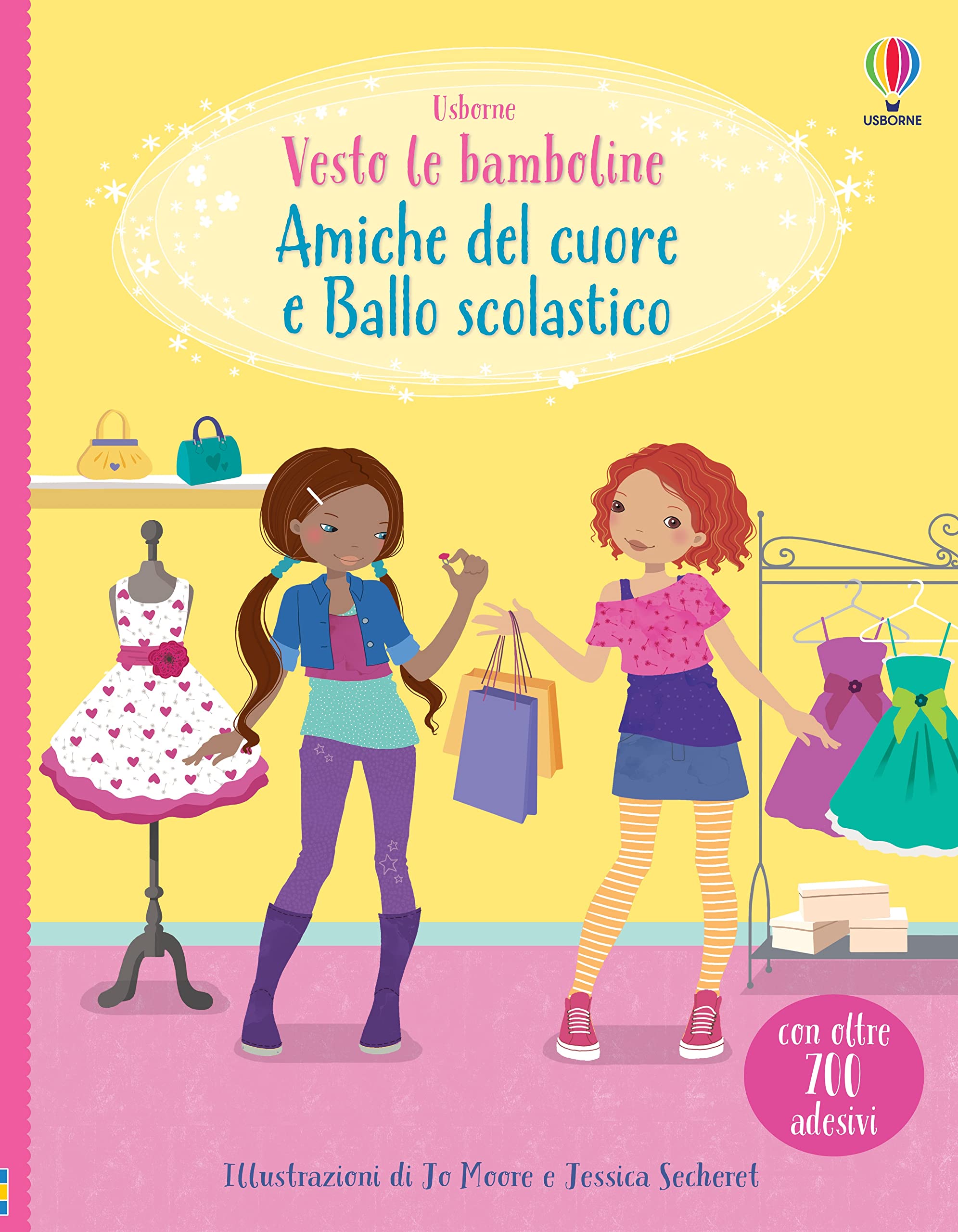 Amiche del cuore-Ballo scolastico. Ediz. a colori (Vesto le bamboline. Raccolta due titoli) Non-fiction