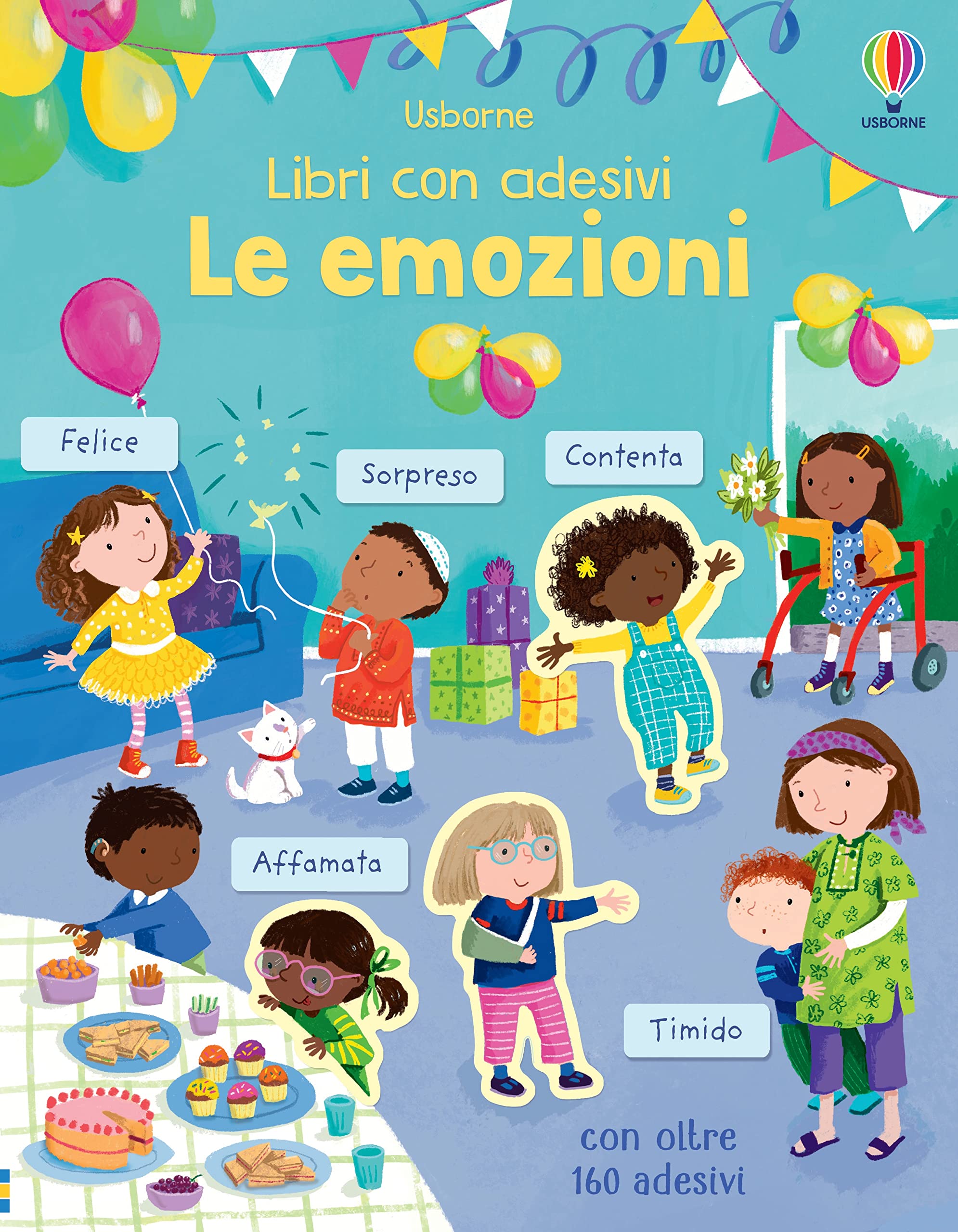 Le emozioni. Con adesivi. Ediz. a colori (Libri con adesivi. A partire da 3 anni) Non-fiction