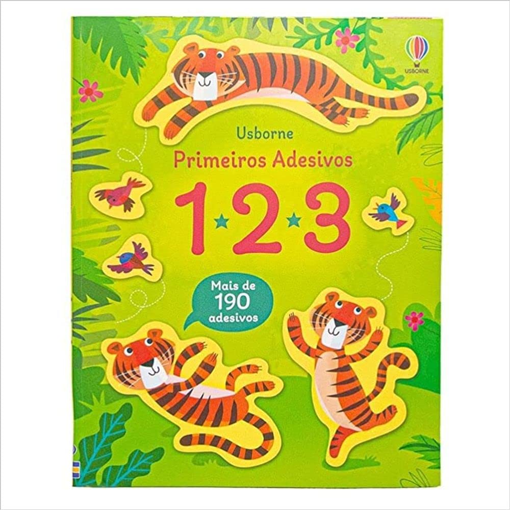 123 primeiros adesivos 1ed2023 livro Ed. 2023 Books