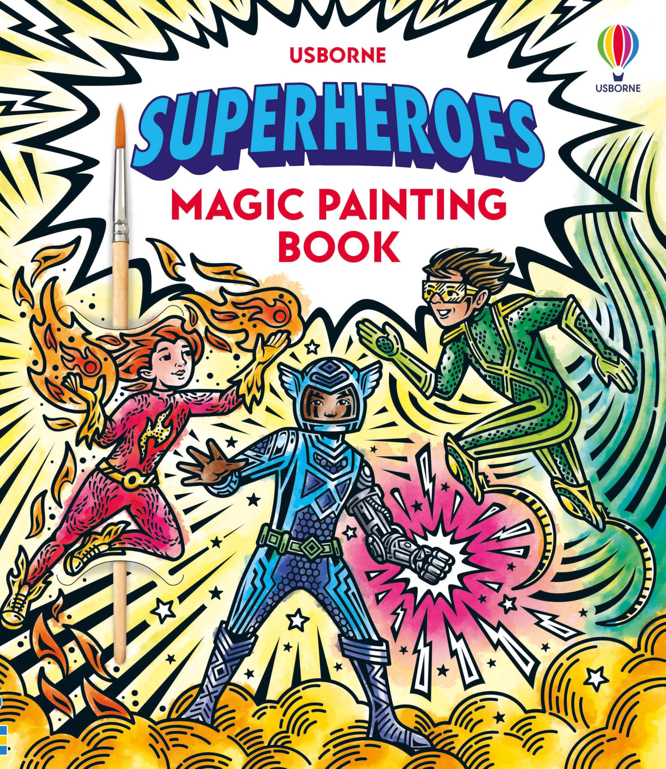 Superheroes Magic Painting Book (Magic Painting Books) Tiptoi & Games